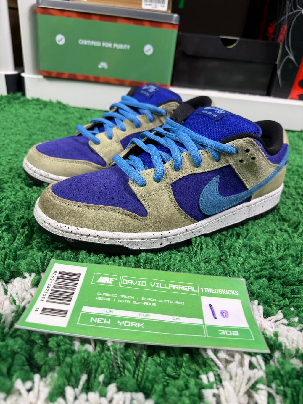 Nike Sb ACG Celadon - Size 10