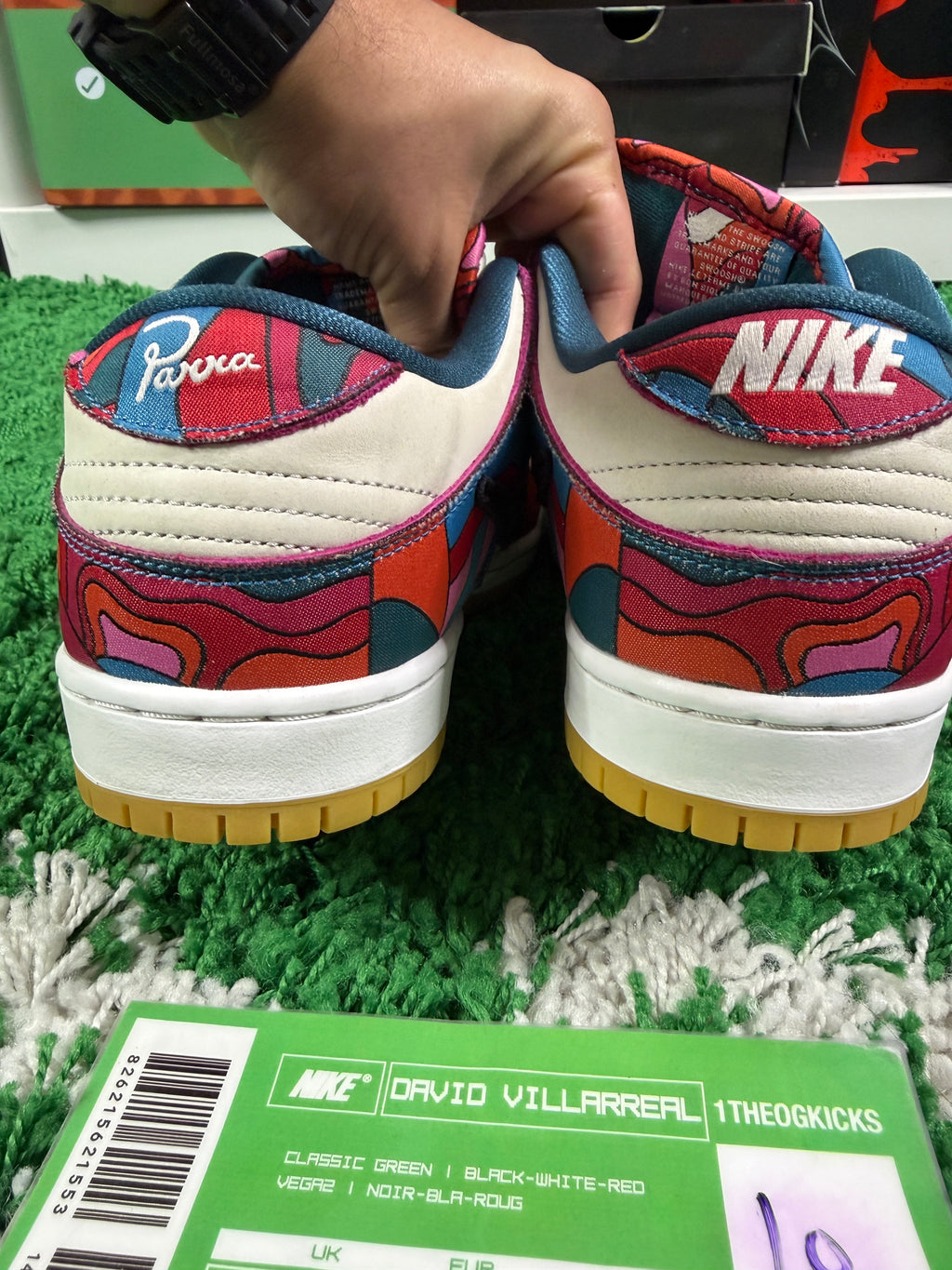 Nike Sb Parra's - Size 10
