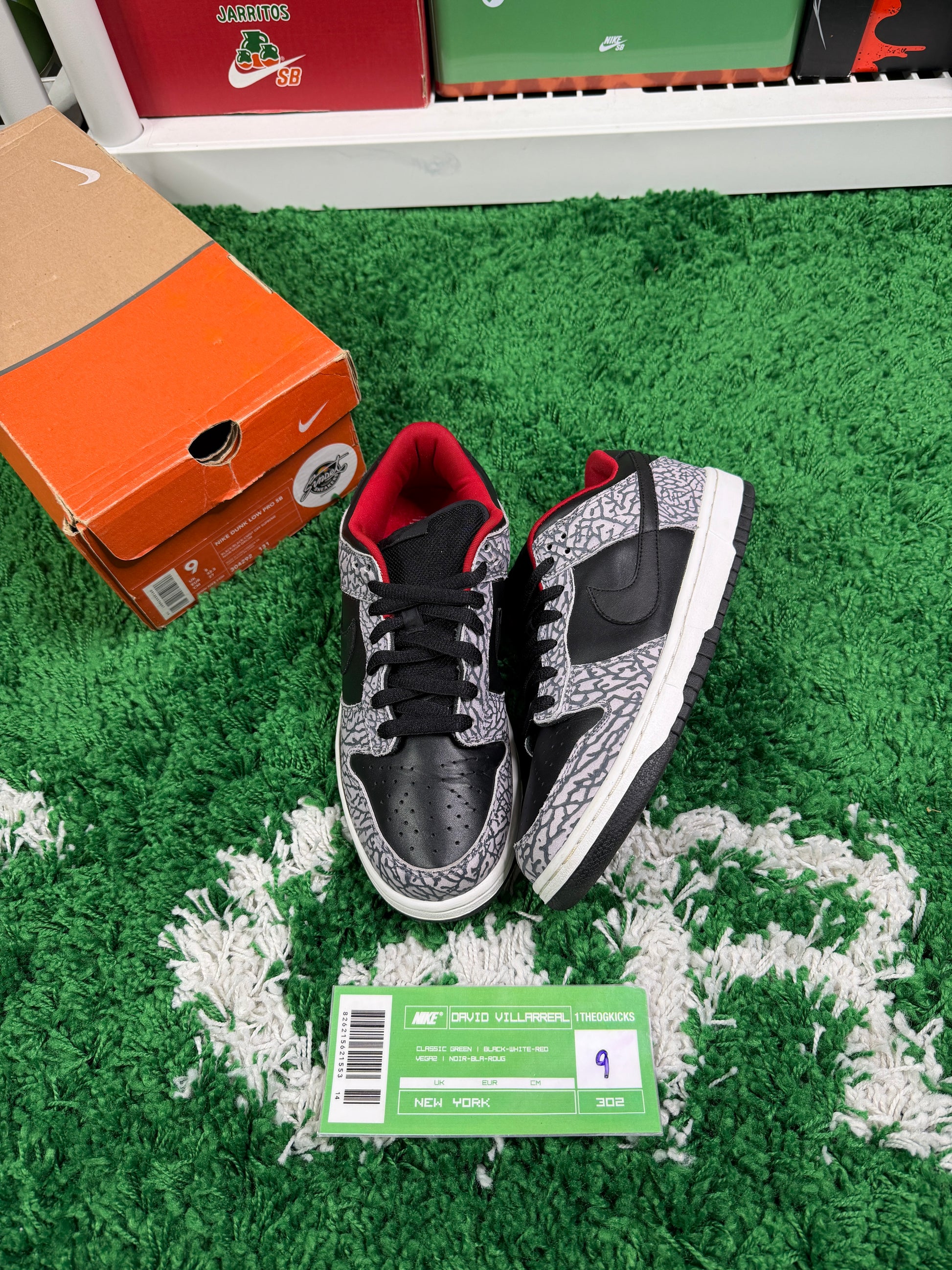 Nike Sb Supreme Black - Size 9