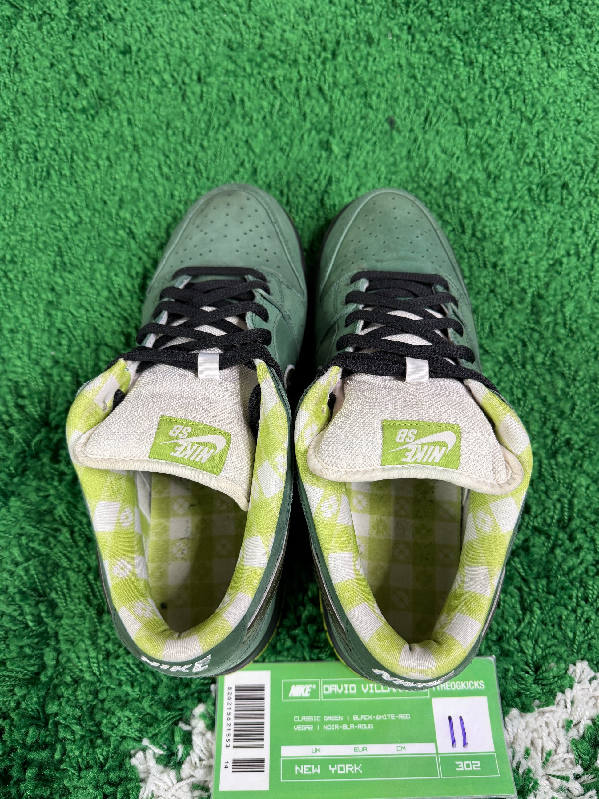 Nike Sb Green Lobsters - Size 11