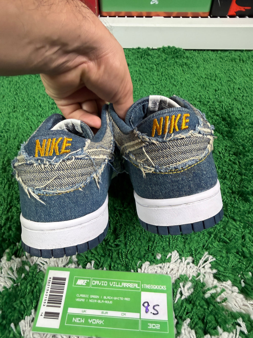 Nike Dunk CL Denim - Size 8.5