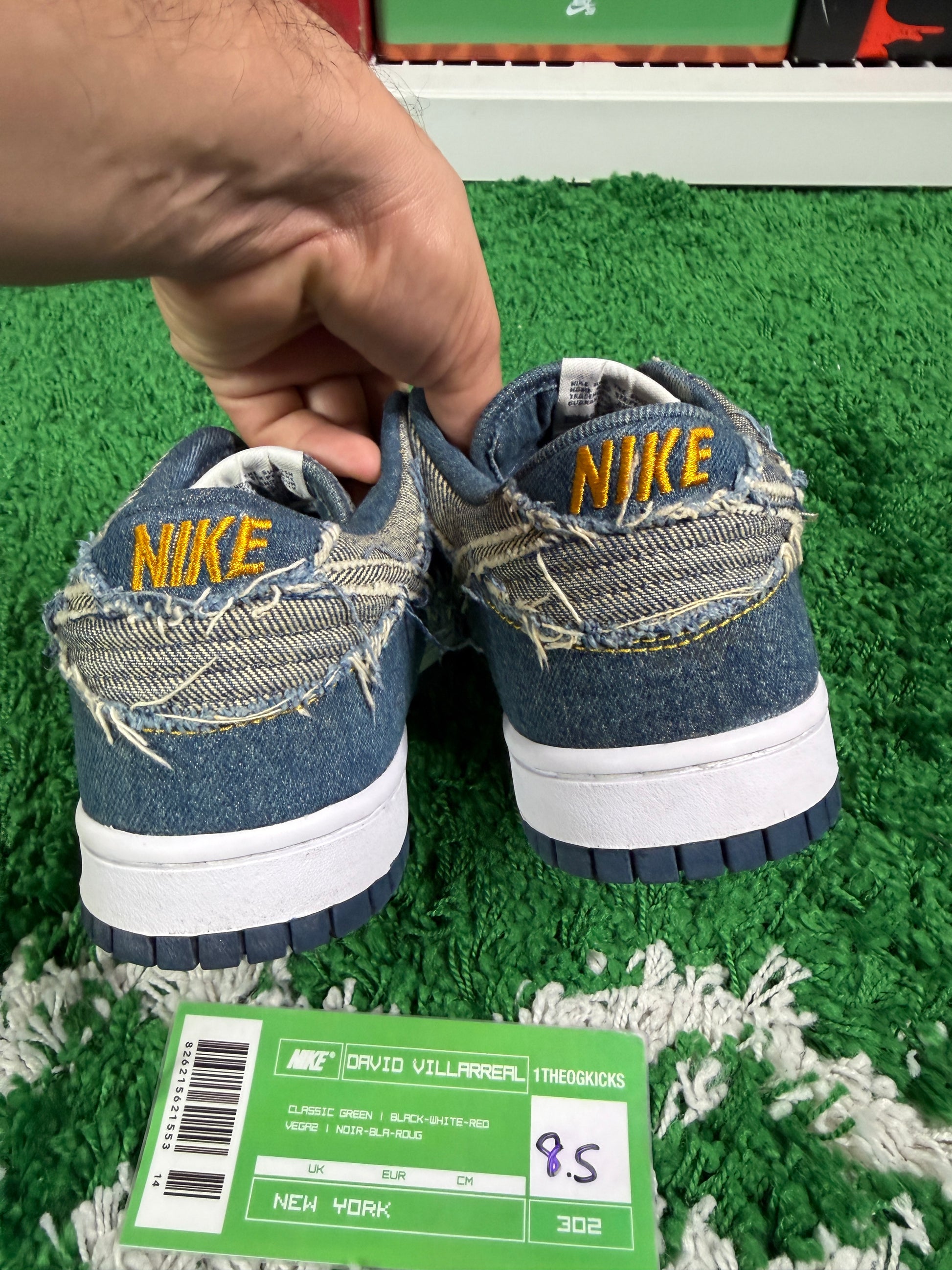 Nike Dunk CL Denim - Size 8.5