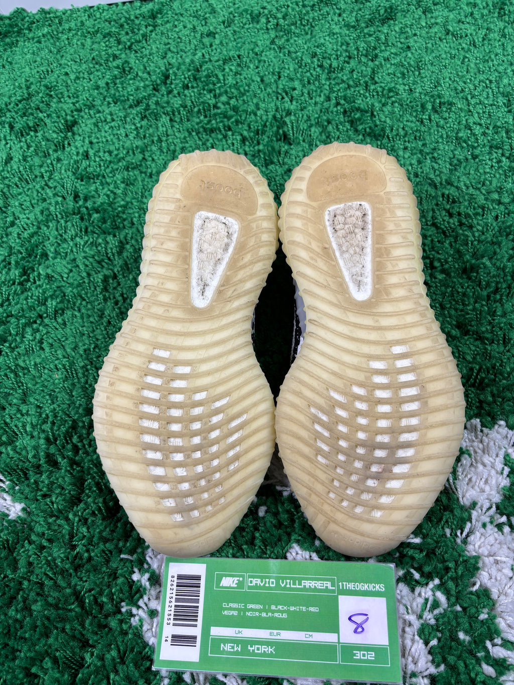 Yeezy Boost 350 Zebra - Size 8