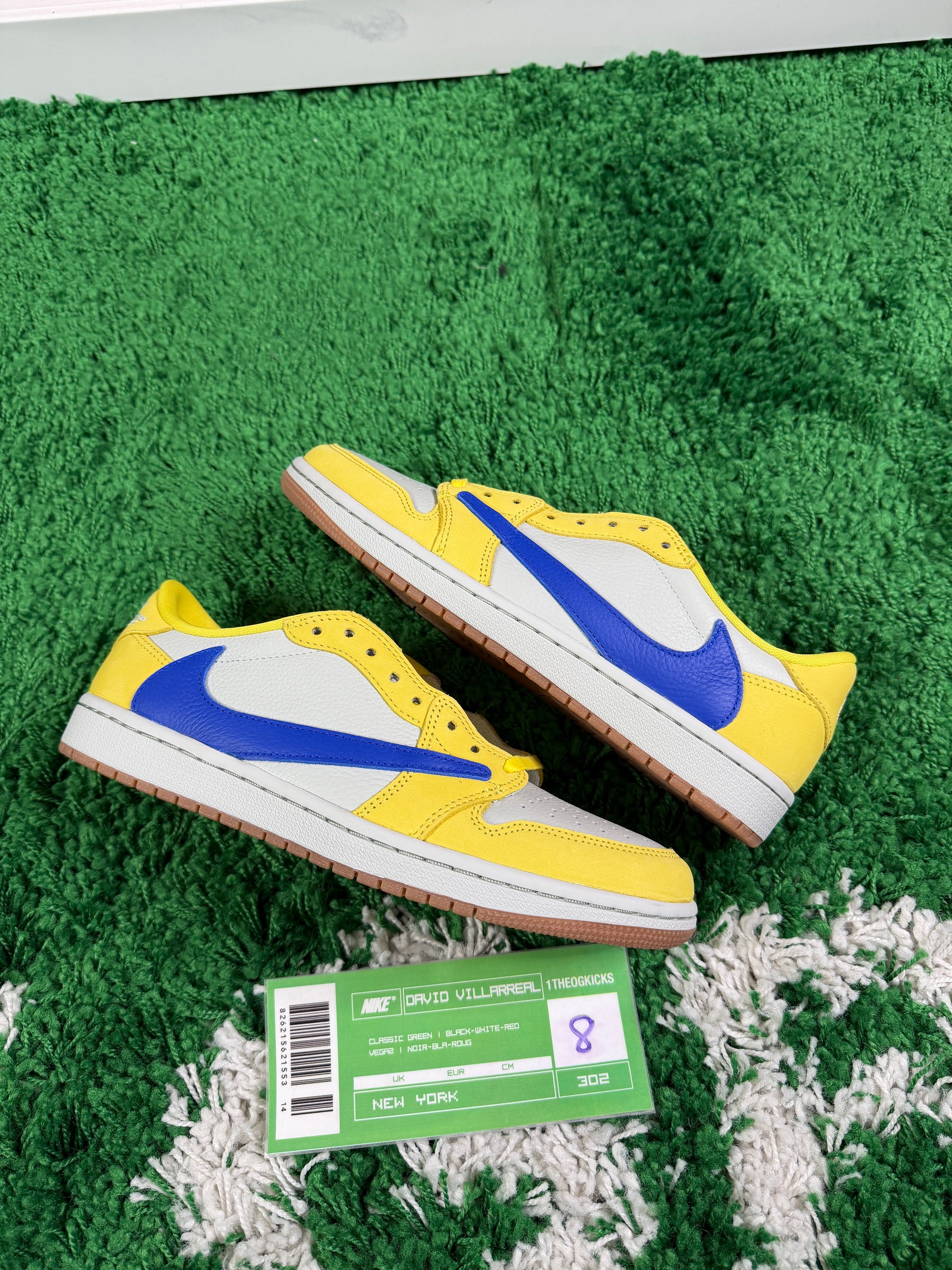 Jordan 1 Canary - Size 8