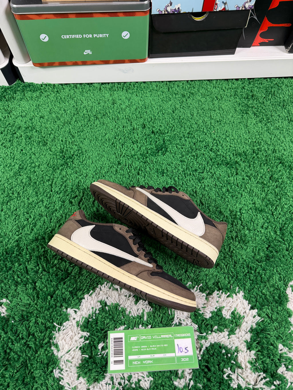 Air Jordan 1 Travis Mocha - Size 10.5