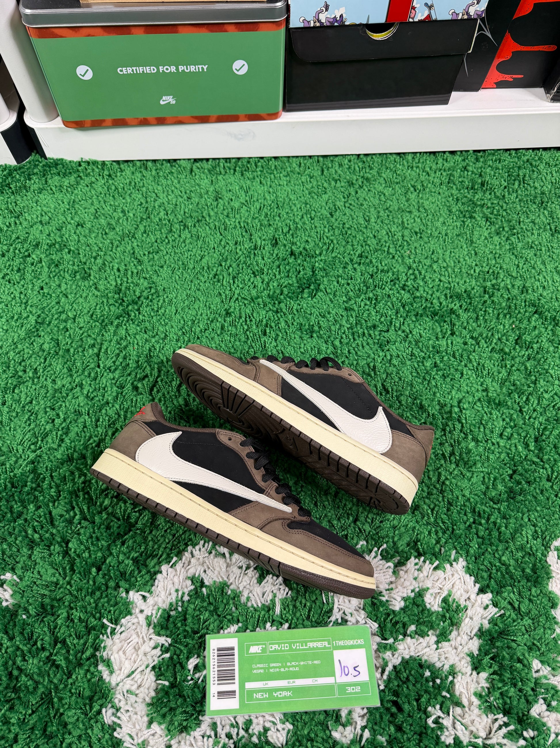 Air Jordan 1 Travis Mocha - Size 10.5