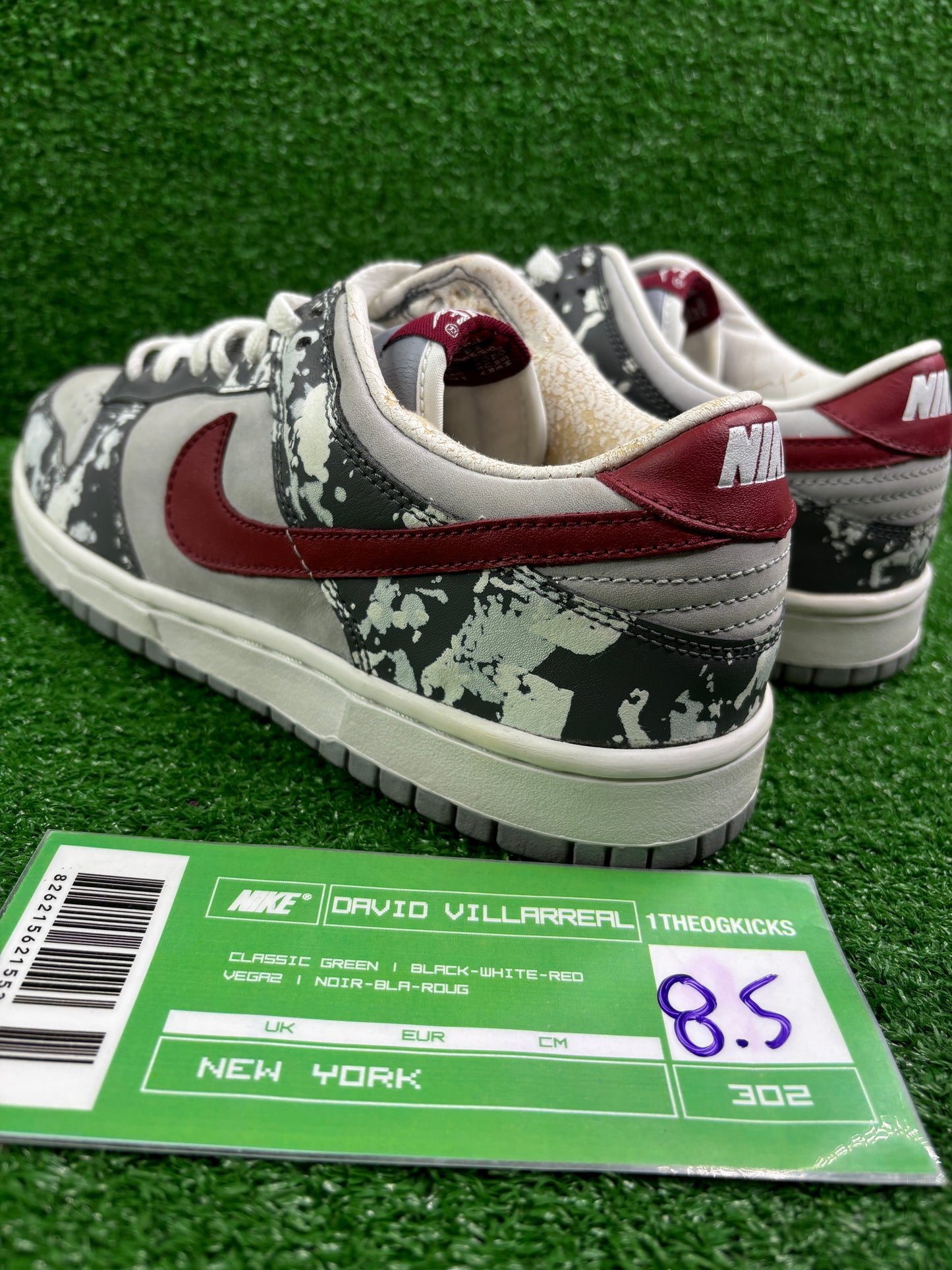 Nike Dunk Splatter - Size 8.5