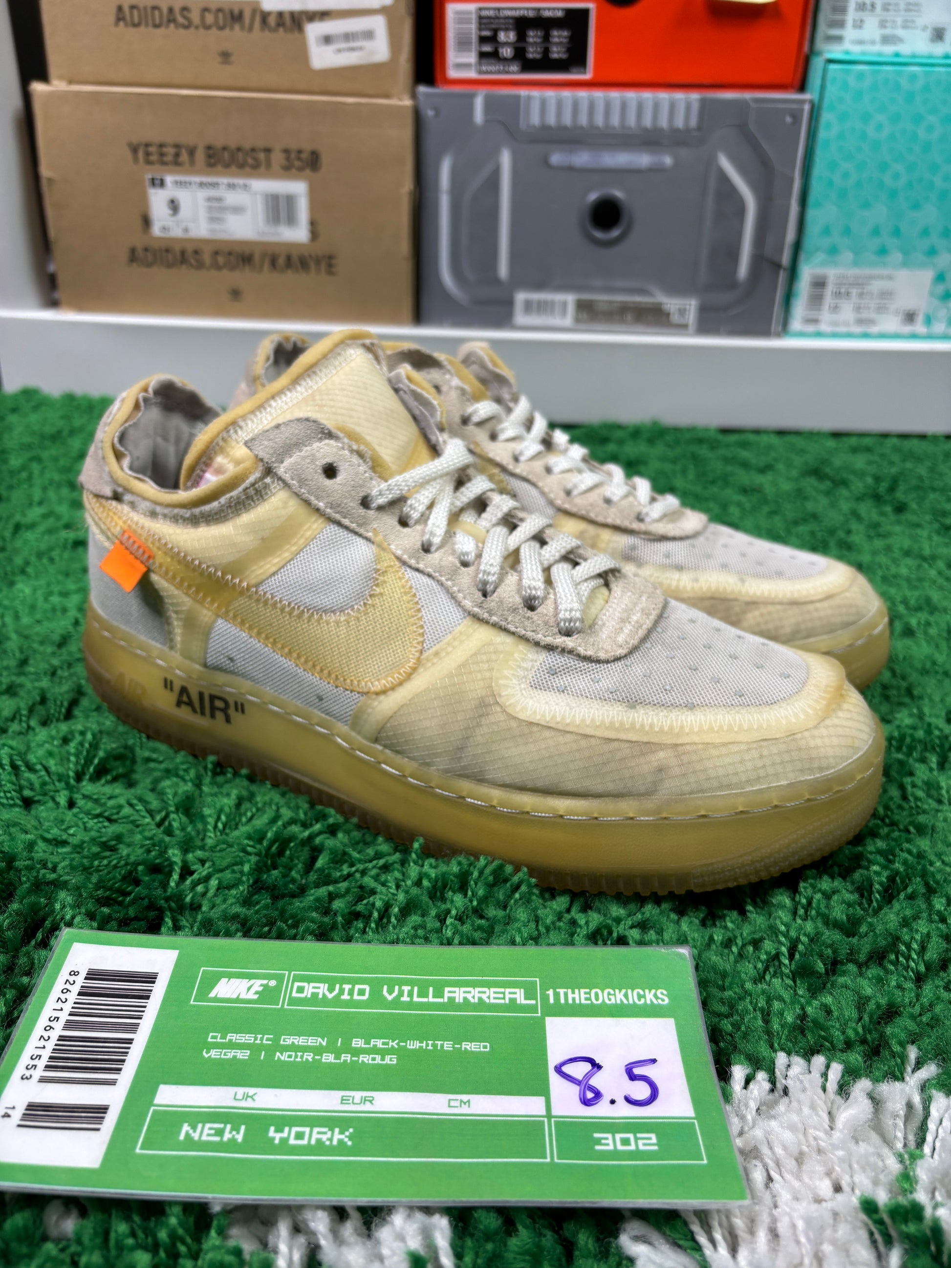 Air Force 1 Off White The Ten - Size 8.5