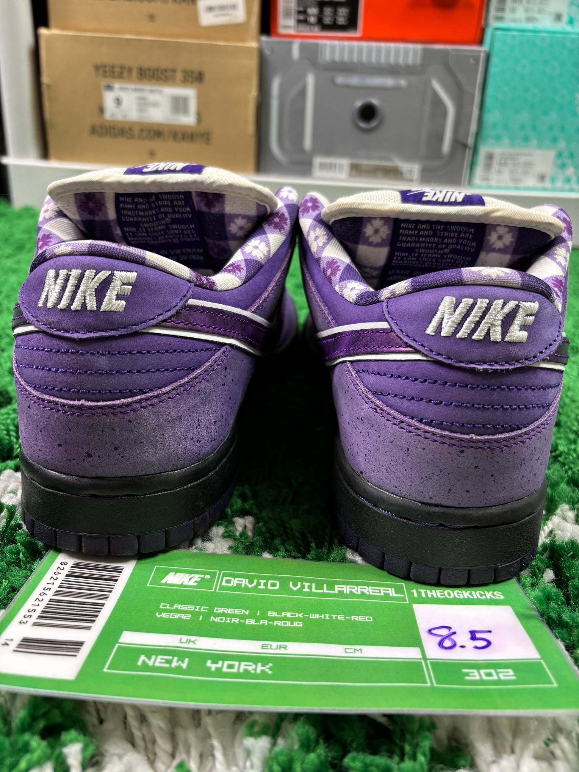 Nike Sb Purple Lobsters - Size 8.5