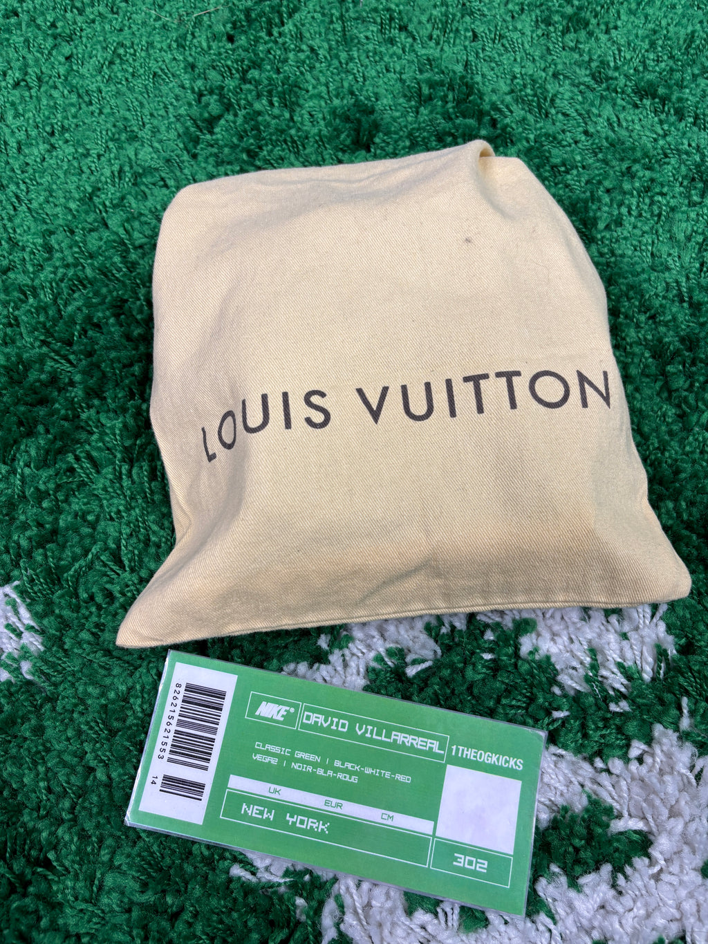 LV x Supreme Apollo Camo Collab Keychain Backpack