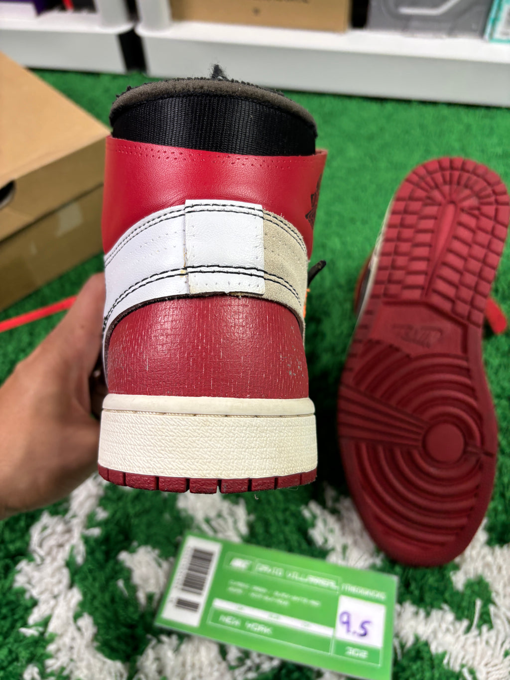 Jordan 1 OFF WHITE Chicago- size 9.5