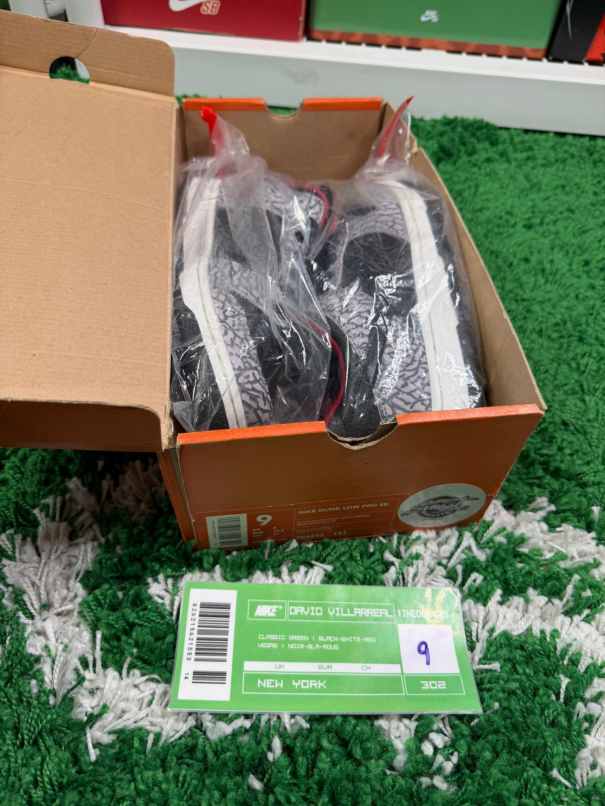 Nike Sb Supreme Black - Size 9