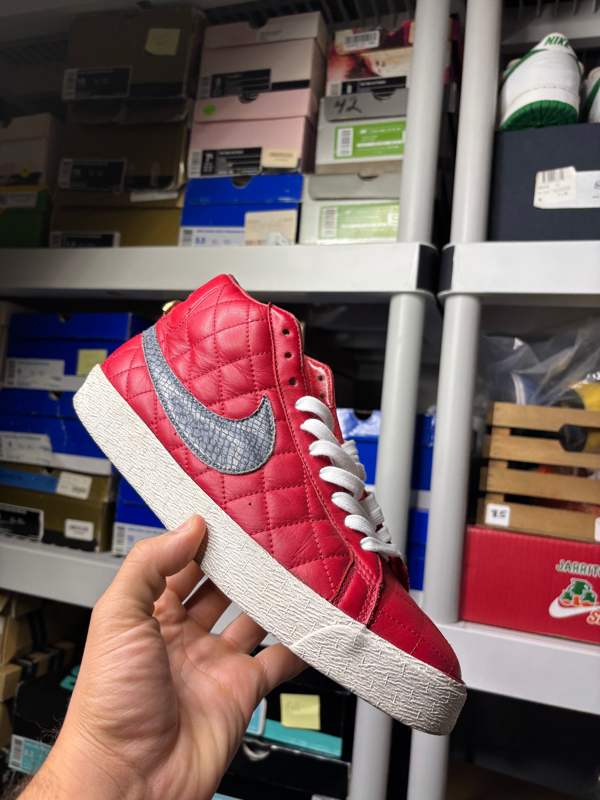 Nike Sb Red Supreme Blazer - Size 9.5
