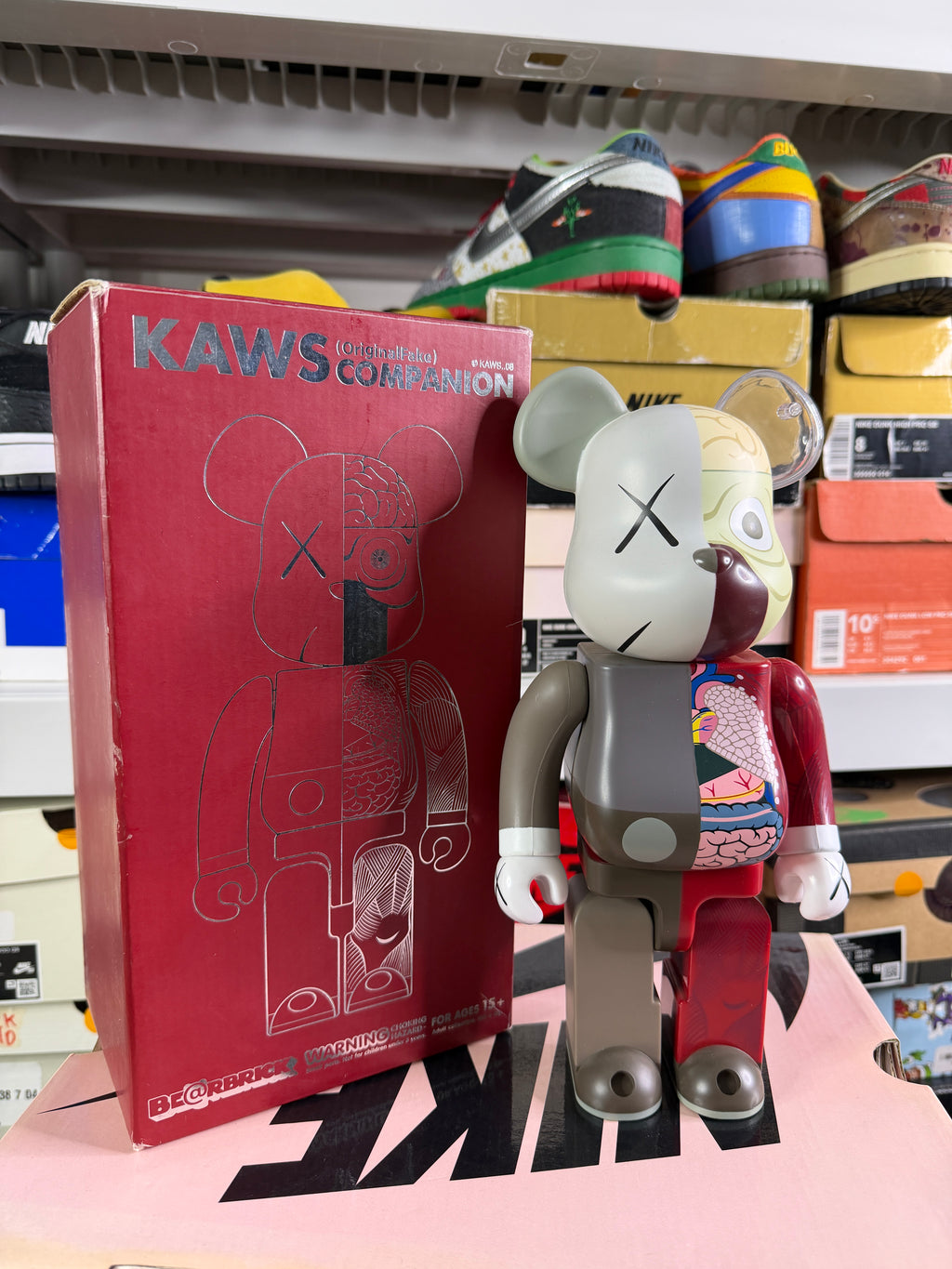 KAWS Bearbrick Dissected 400%
