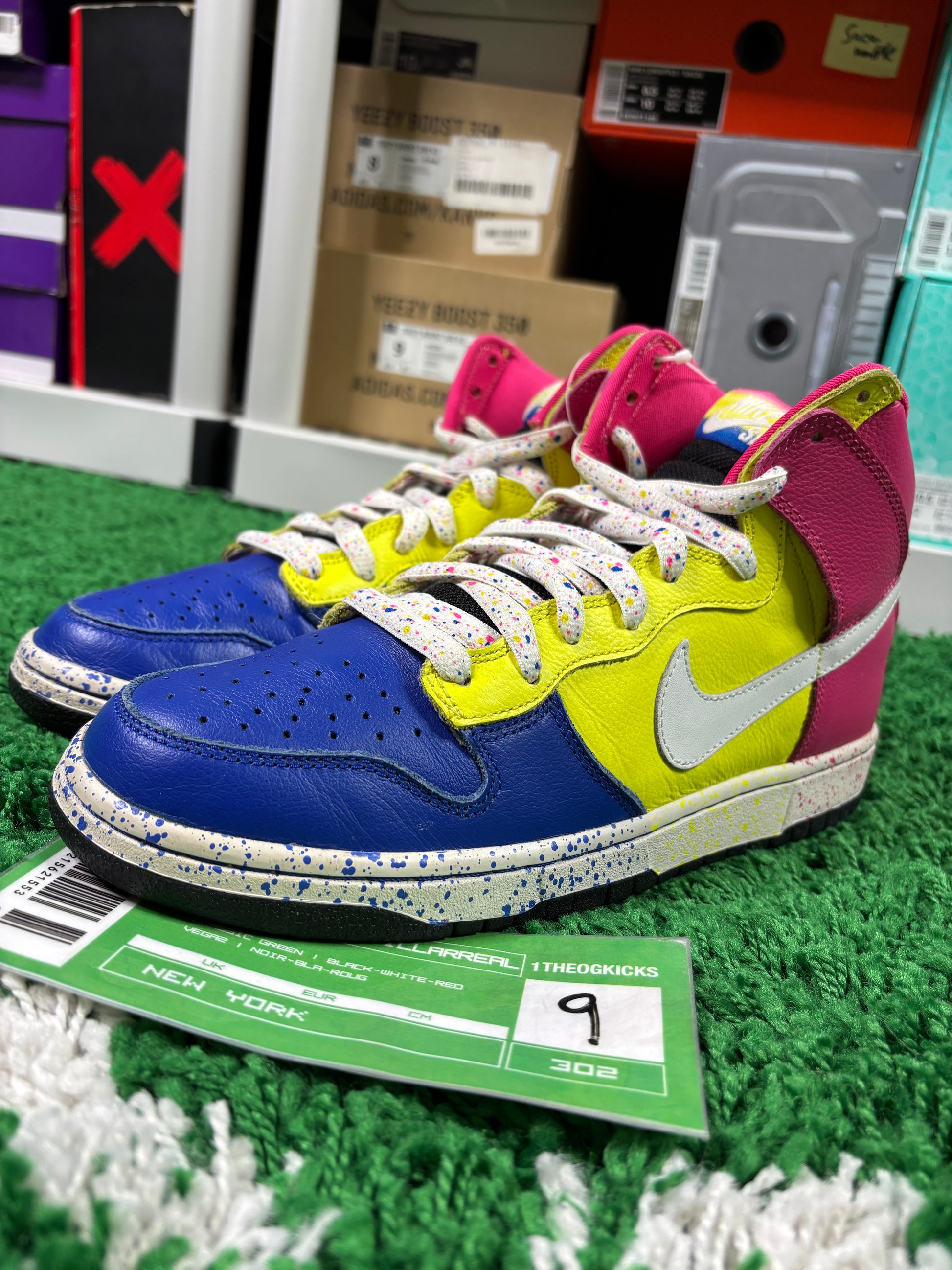 Nike Sb Ron Cameron Sample Set - Size 9