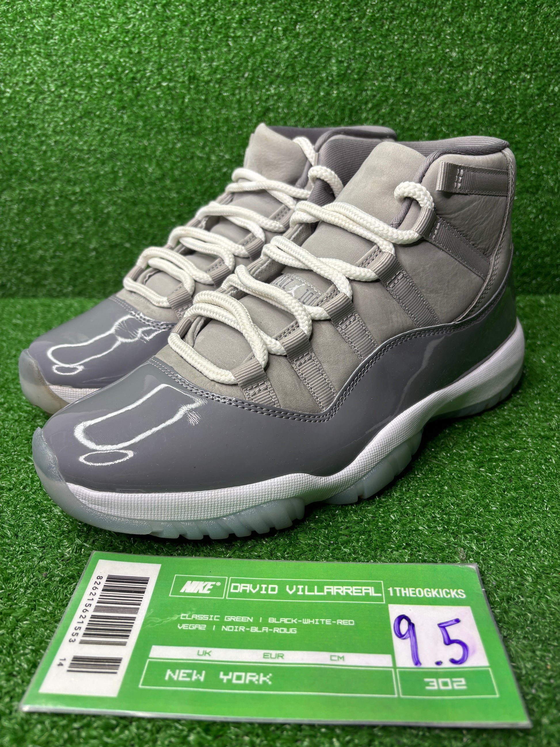 Air Jordan 11 Cool Grey - Size 9.5