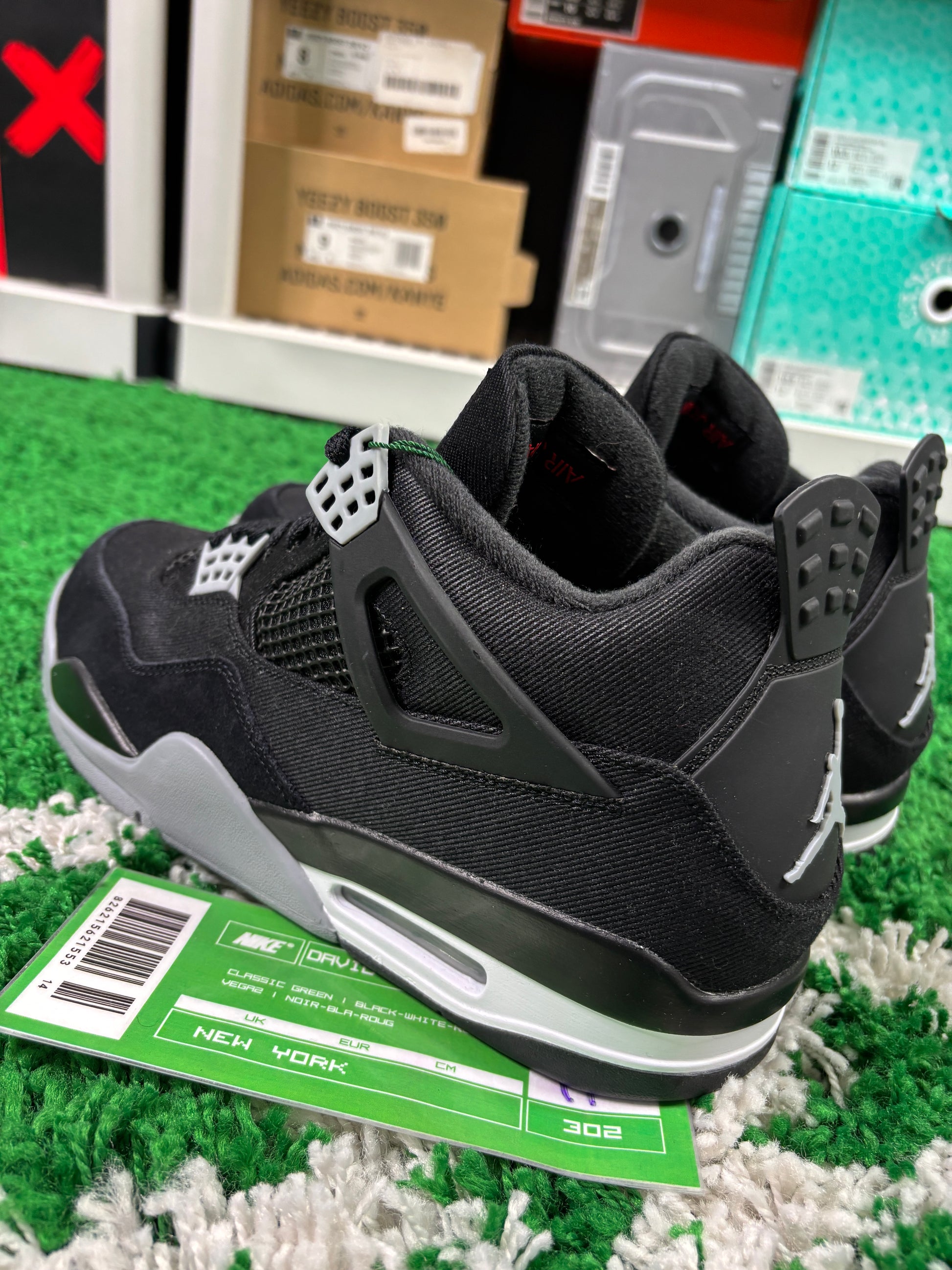 Jordan 4 Black Canvas SE - Size 11