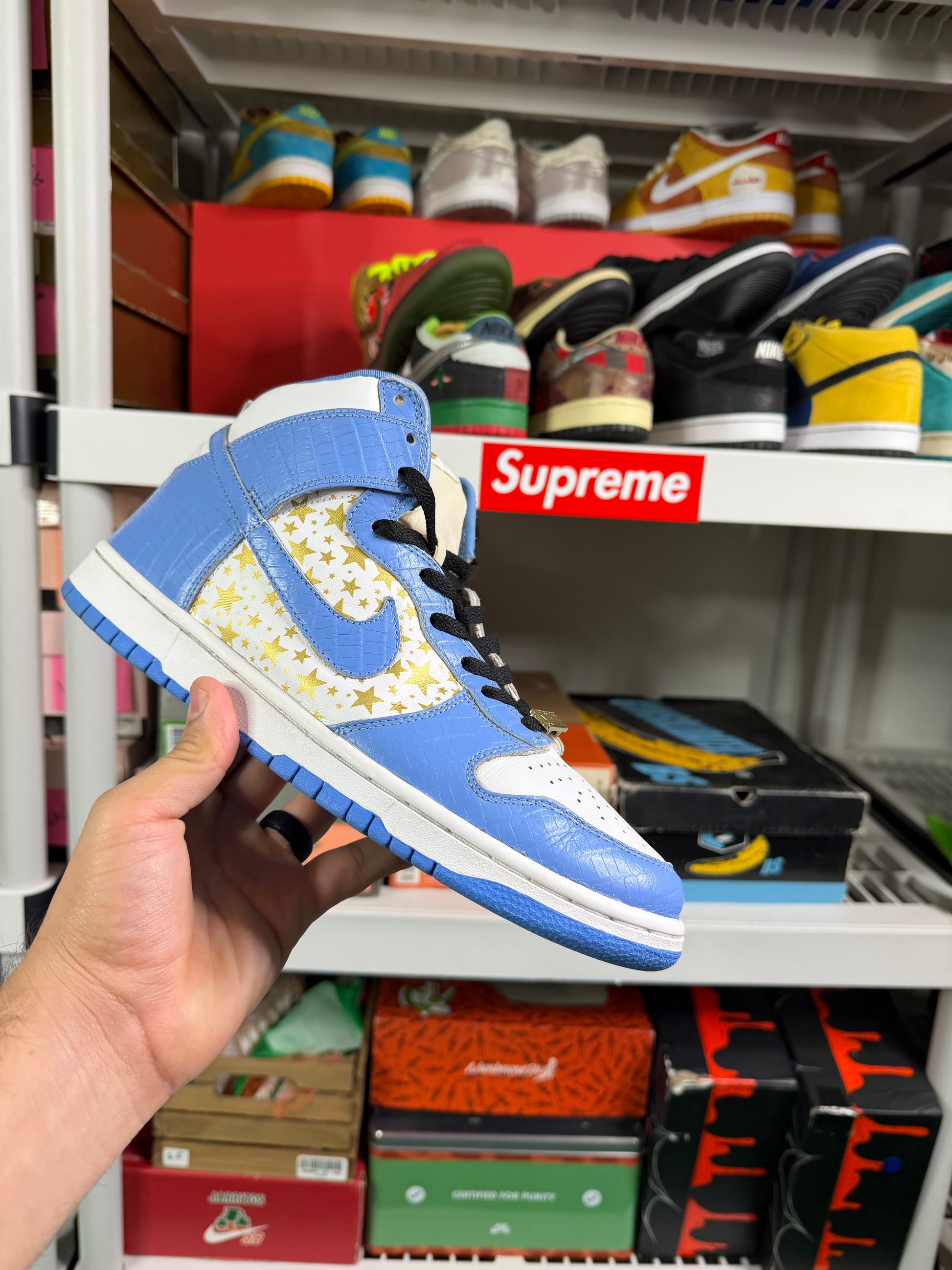 Nike Sb Blue Supreme High - Size 10.5