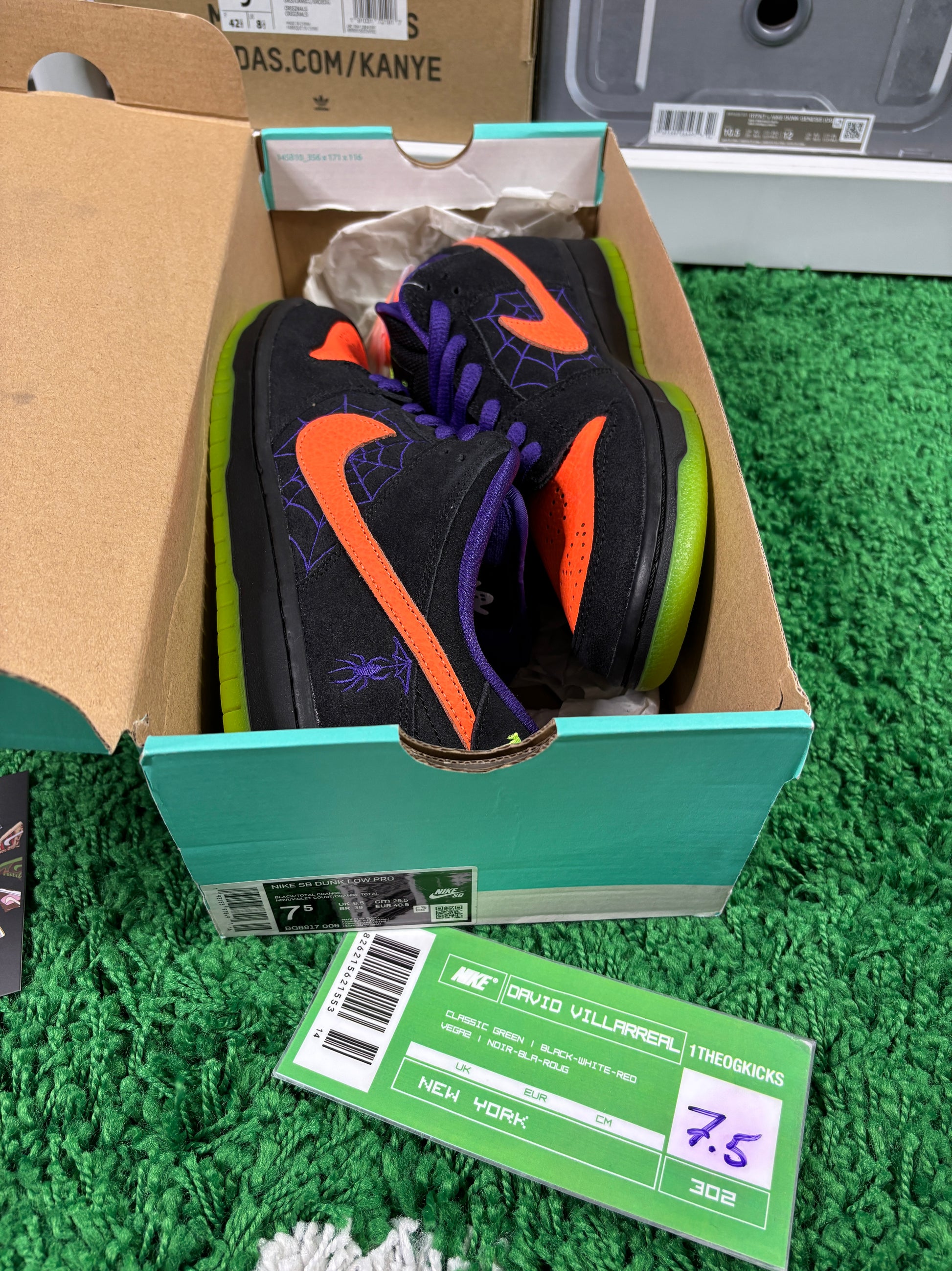 Nike Sb Night Of Mischief - Size 7.5