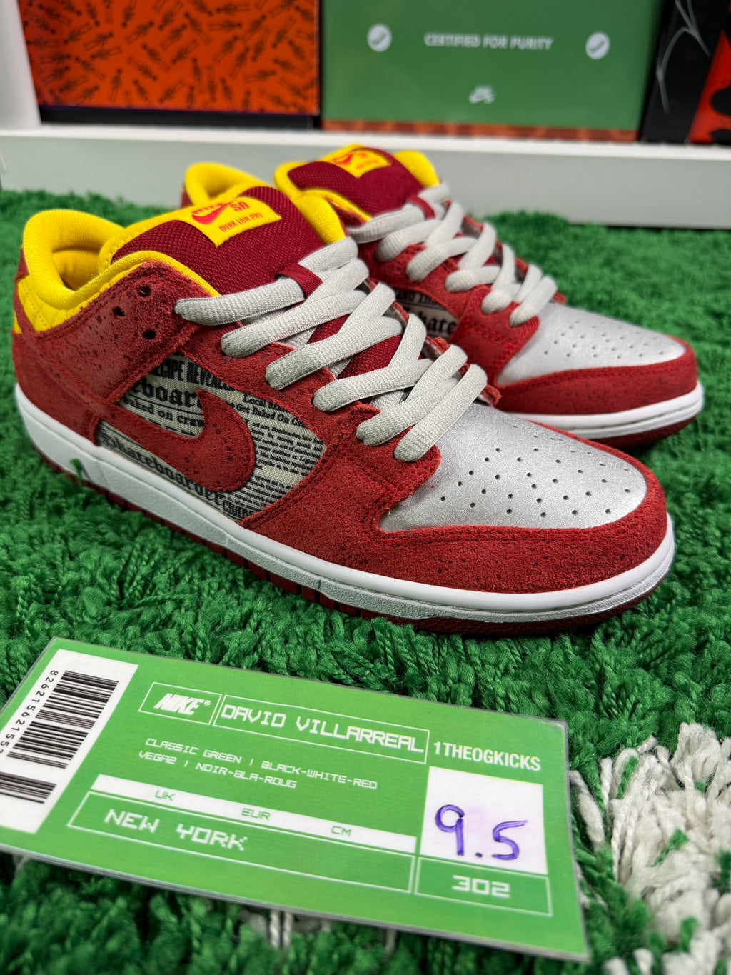 Nike Sb Crawfish - Size 9.5