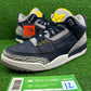 Air Jordan 3 Michigan Wolverines PE Sample - Size 12