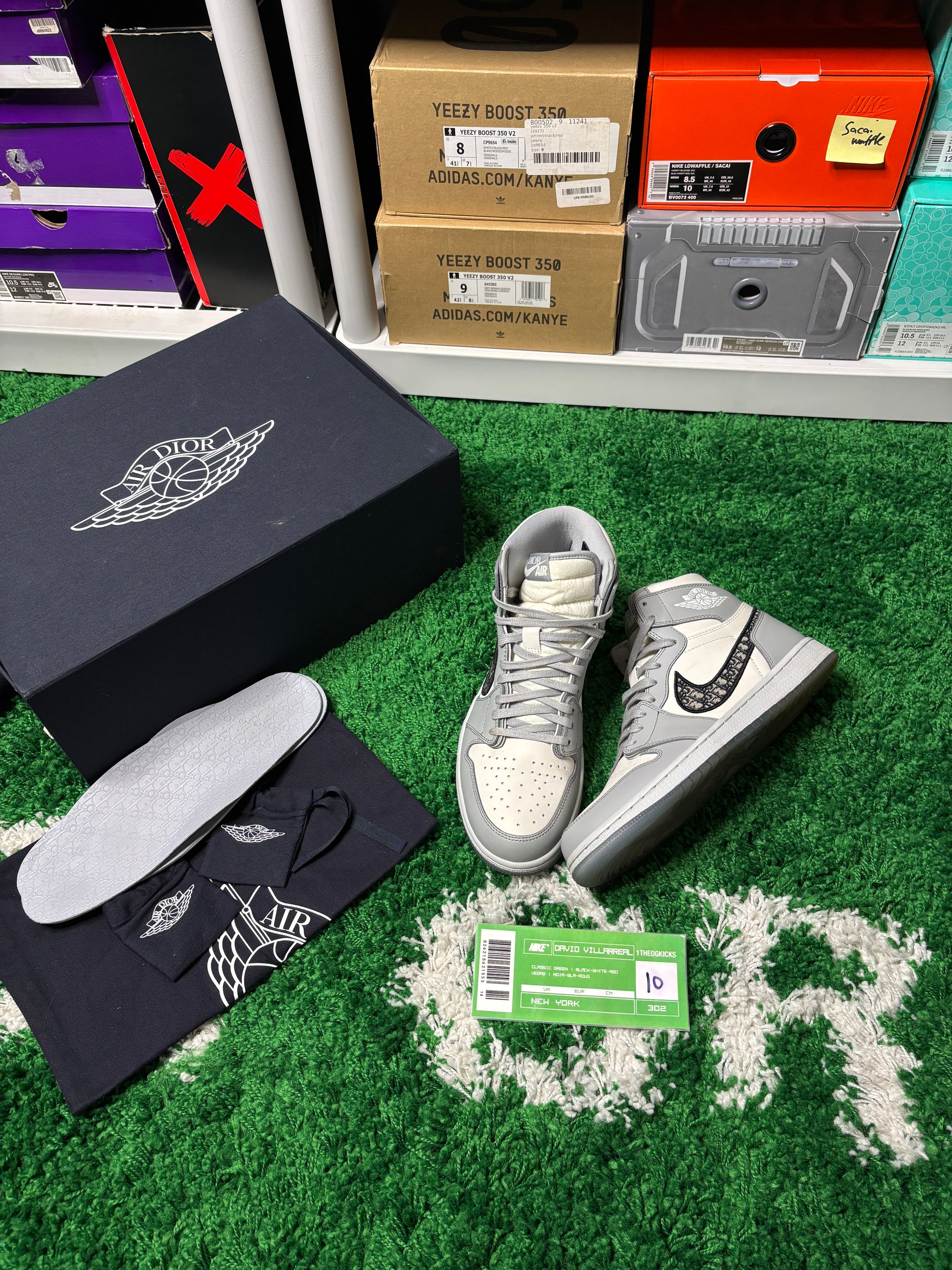 Air Jordan 1 Diors - Size 10