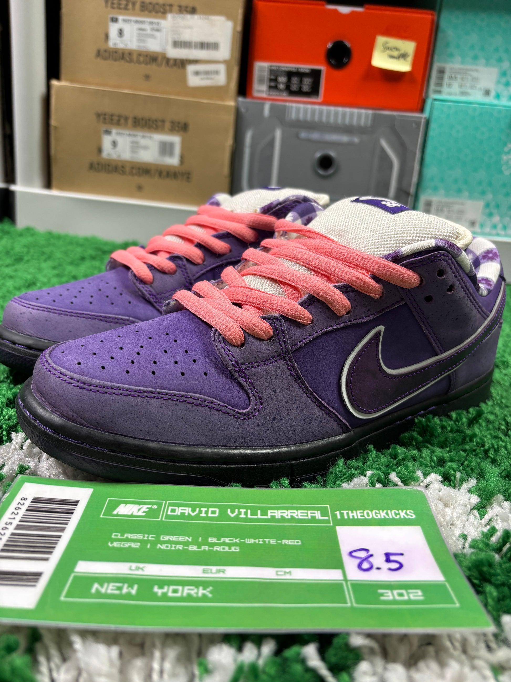 Nike Sb Purple Lobsters - Size 8.5