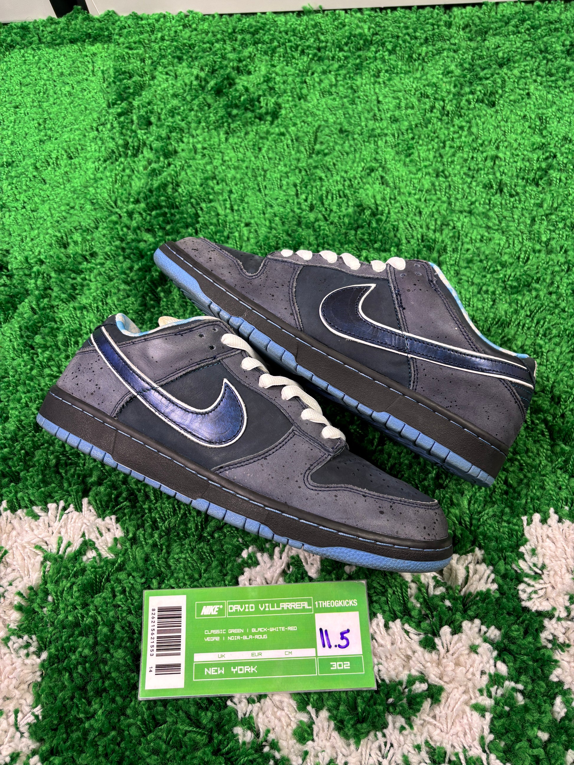 Nike Sb Blue Lobsters - Size 11.5