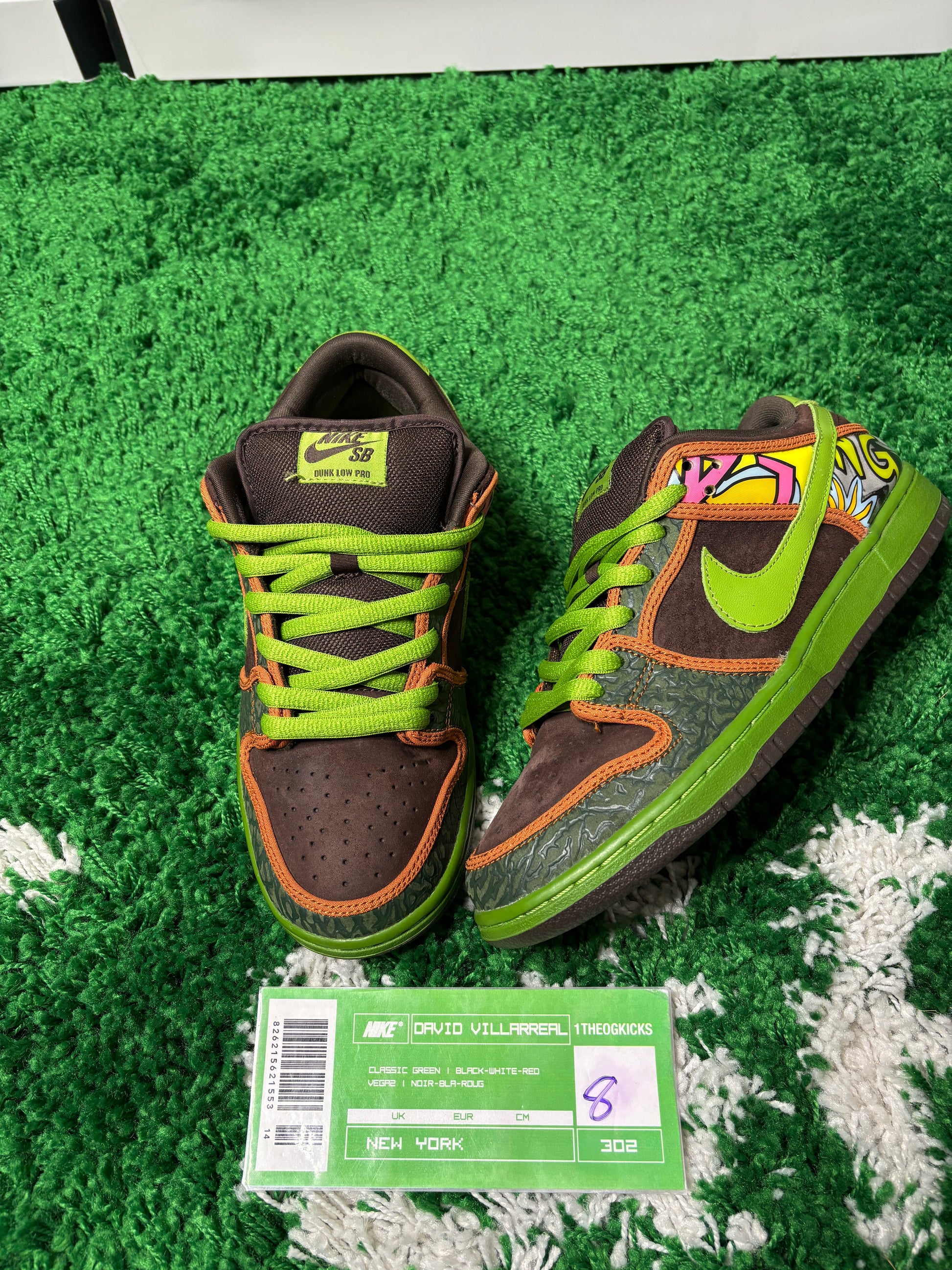 Nike Sb De La Soul Low - Size 8