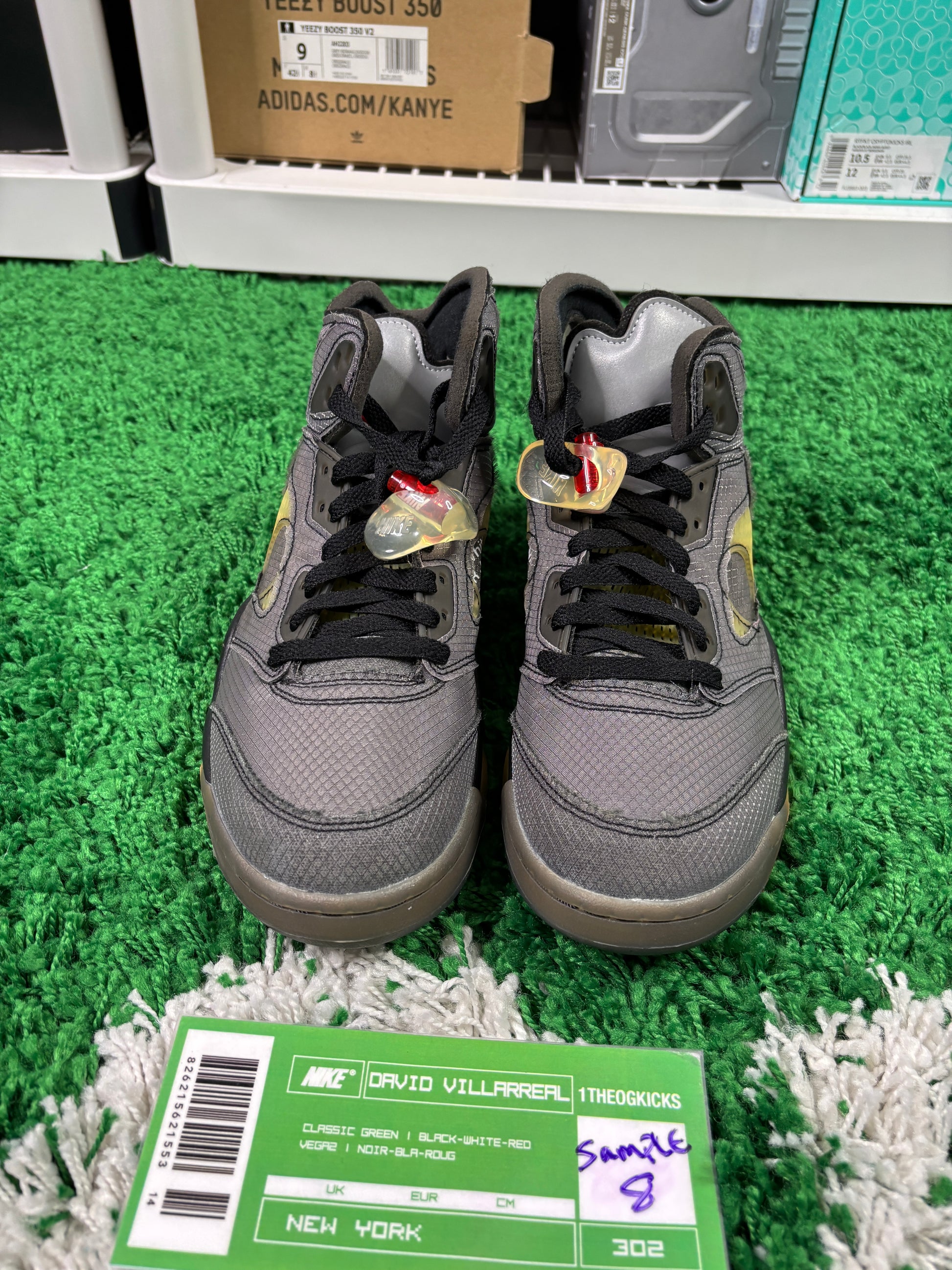 Jordan 5 Off-White Muslin SAMPLE - Size 8