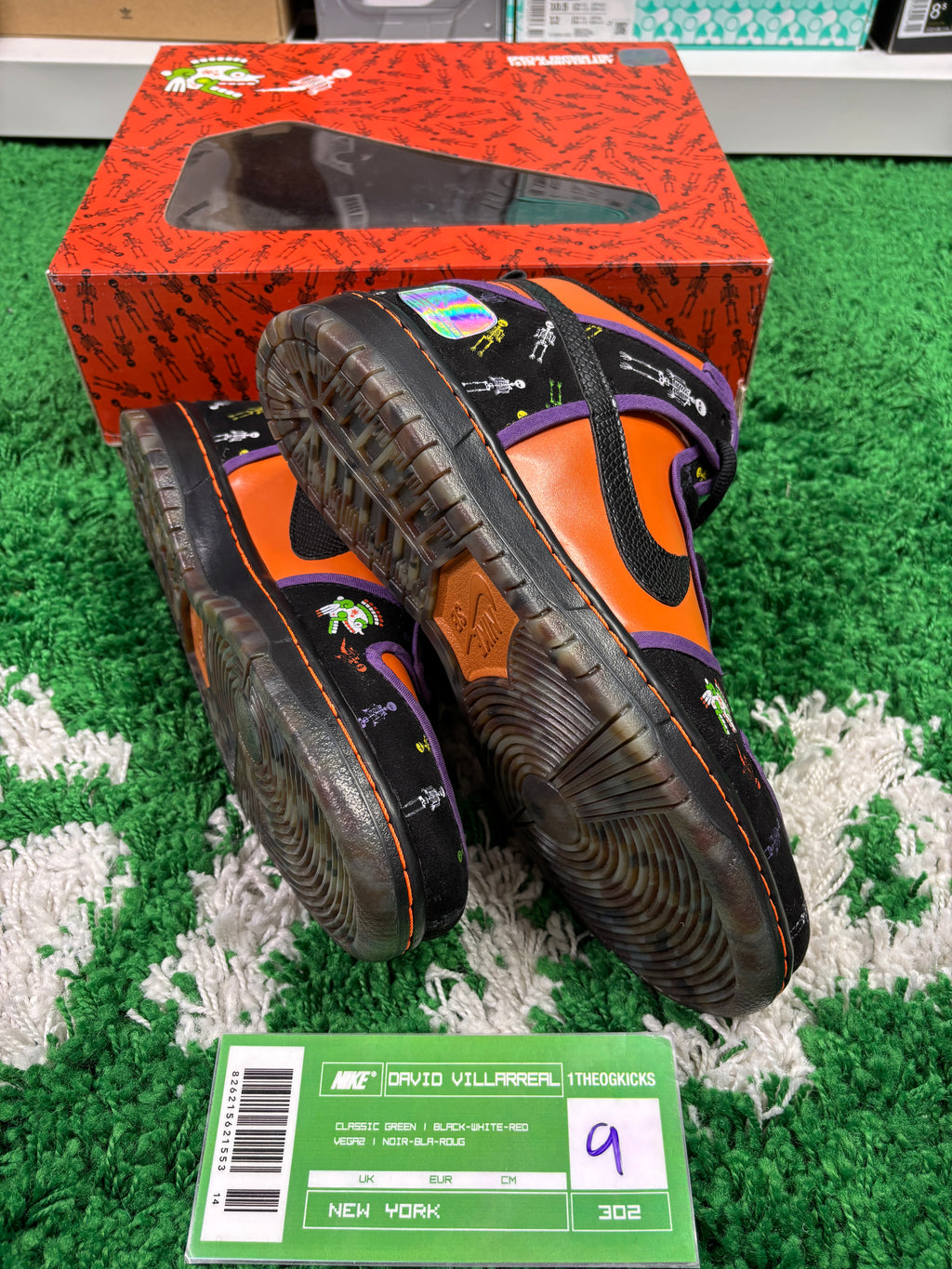 Nike Dunk Day of the Dead Custom Sample - Size 9