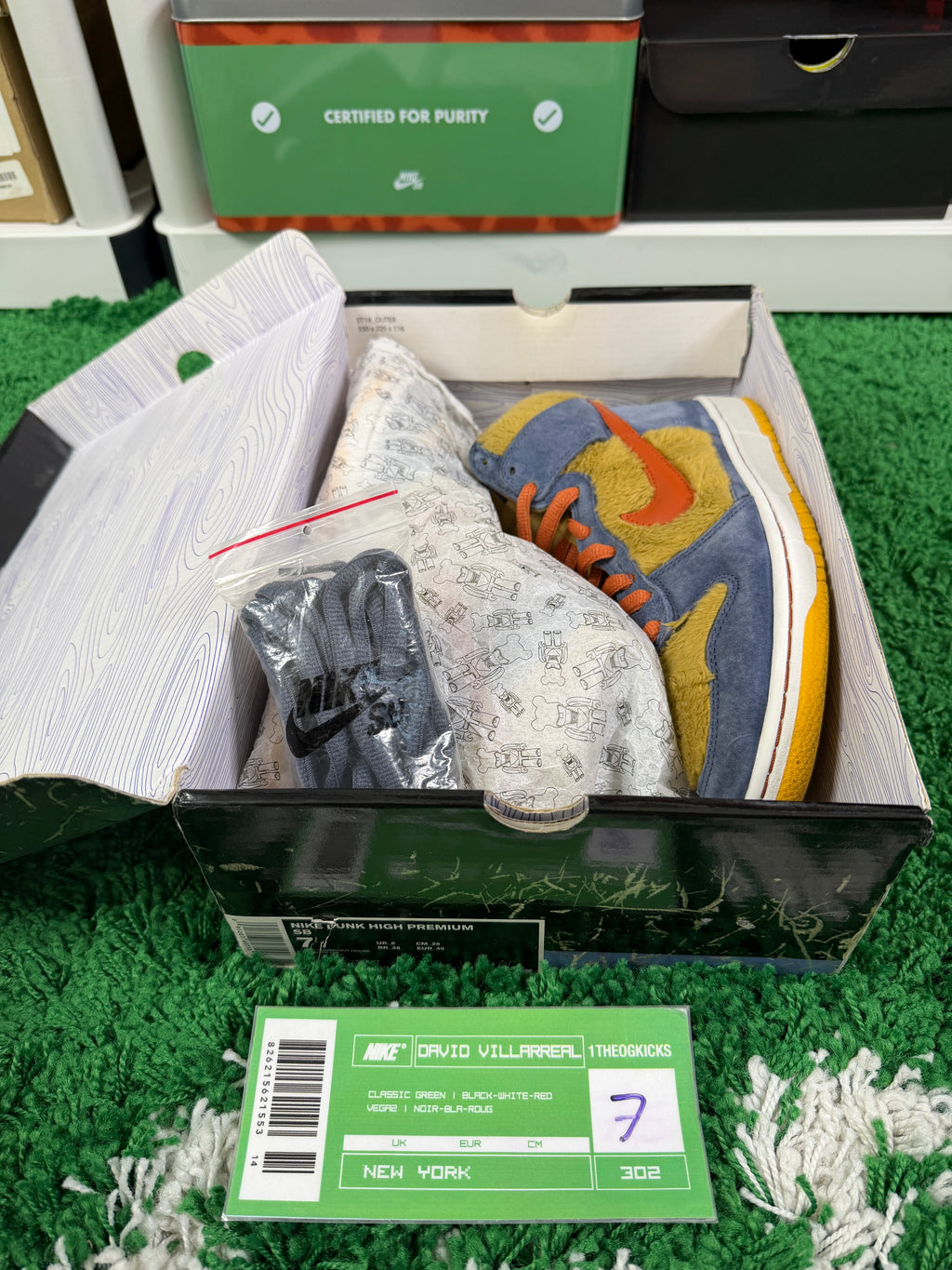 Nike Sb Papa Bear - Size 7