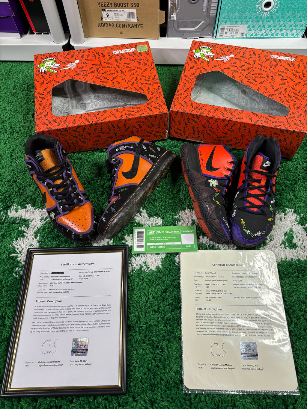 Nike Kyrie Day of the Dead Sample - Size 8.5