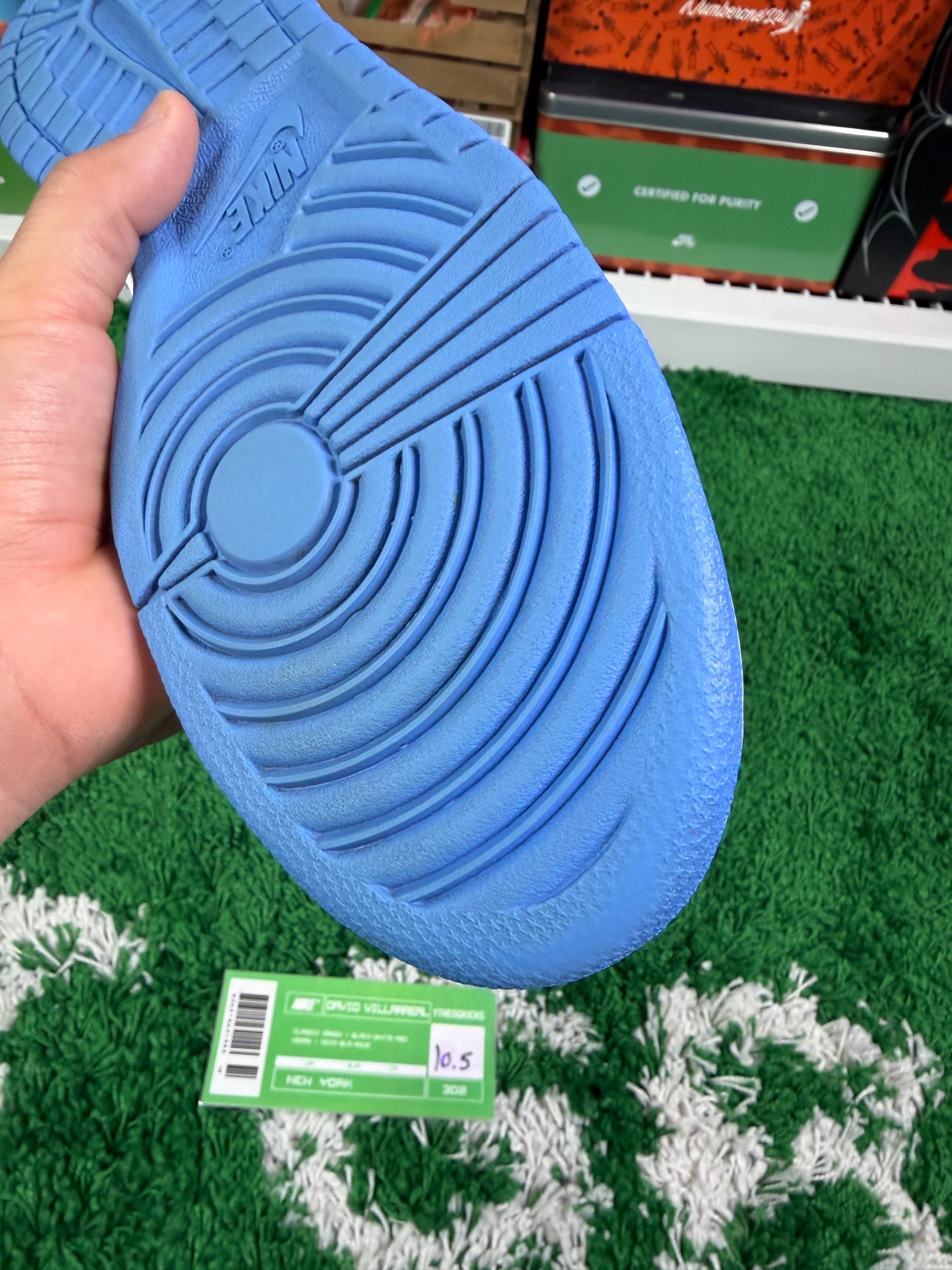 Nike Sb Blue Supreme High - Size 10.5