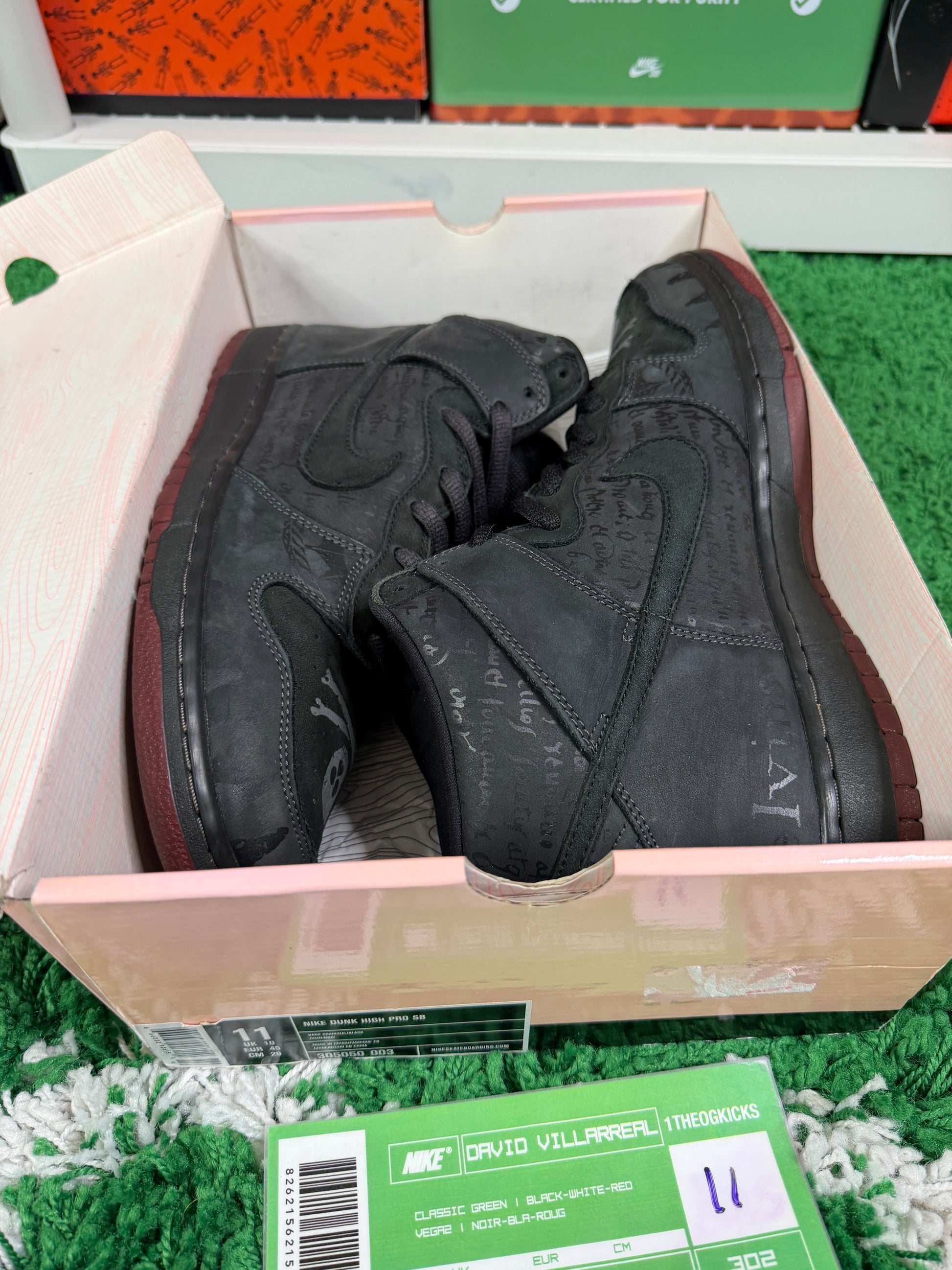 Nike Sb Melvins Black - Size 11