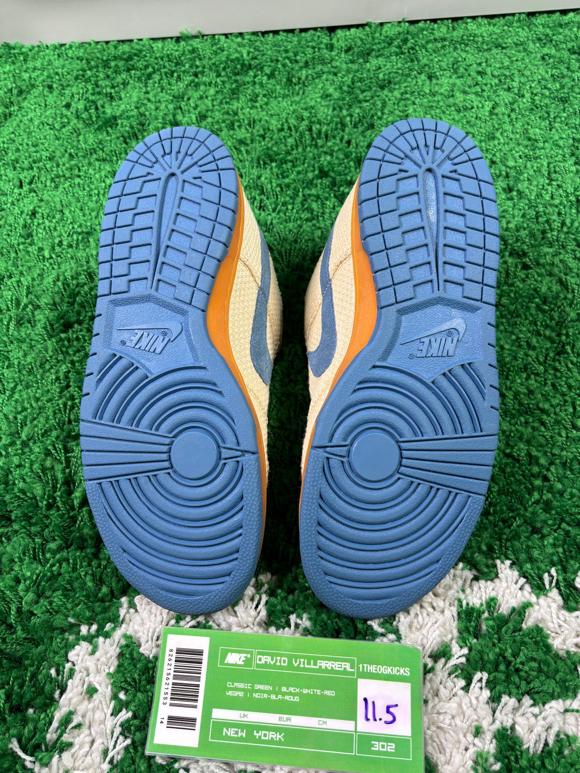 Nike Sb Blue Hemps - Size 11.5