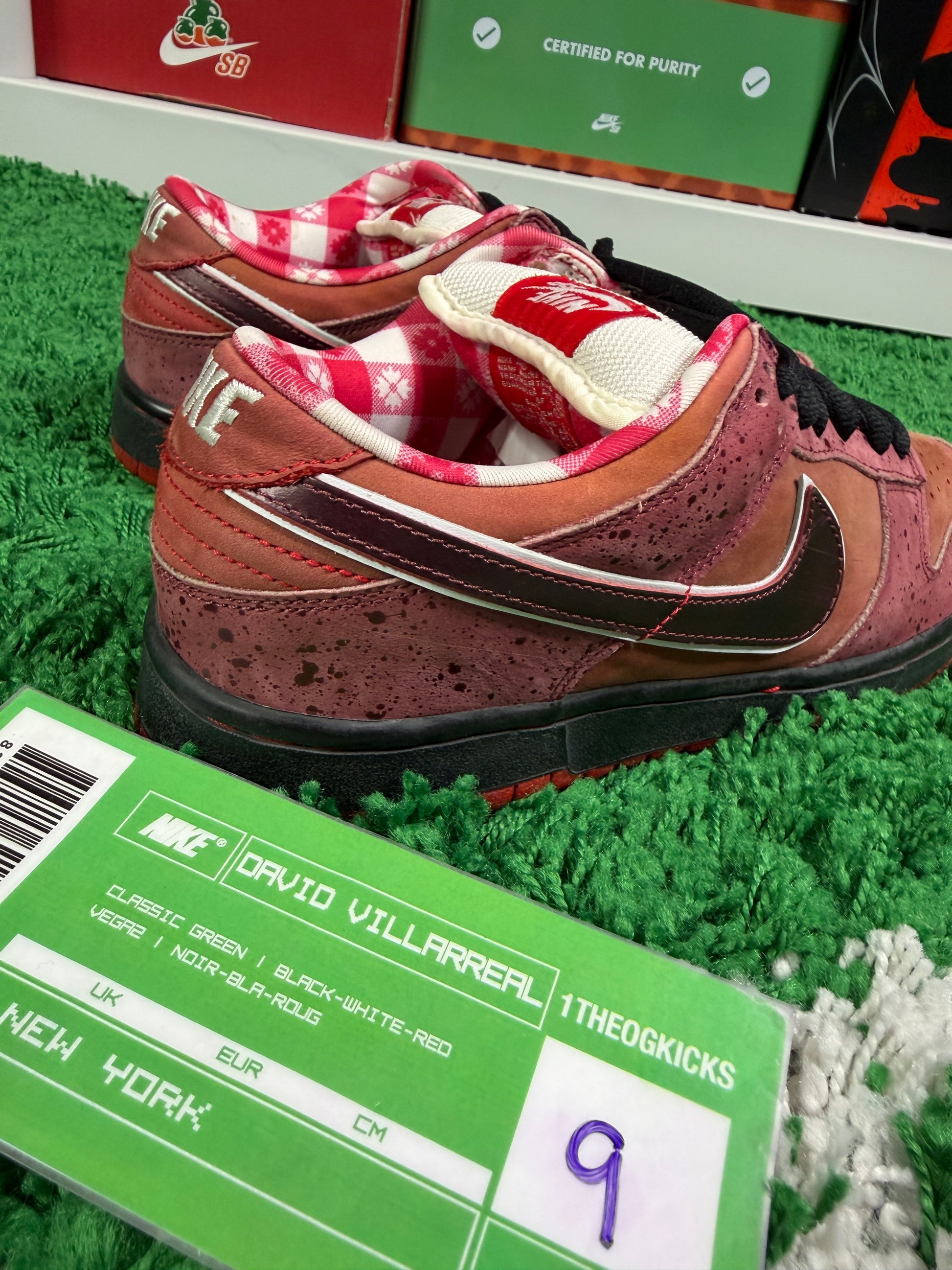 Nike Sb Red Lobsters - Size 9