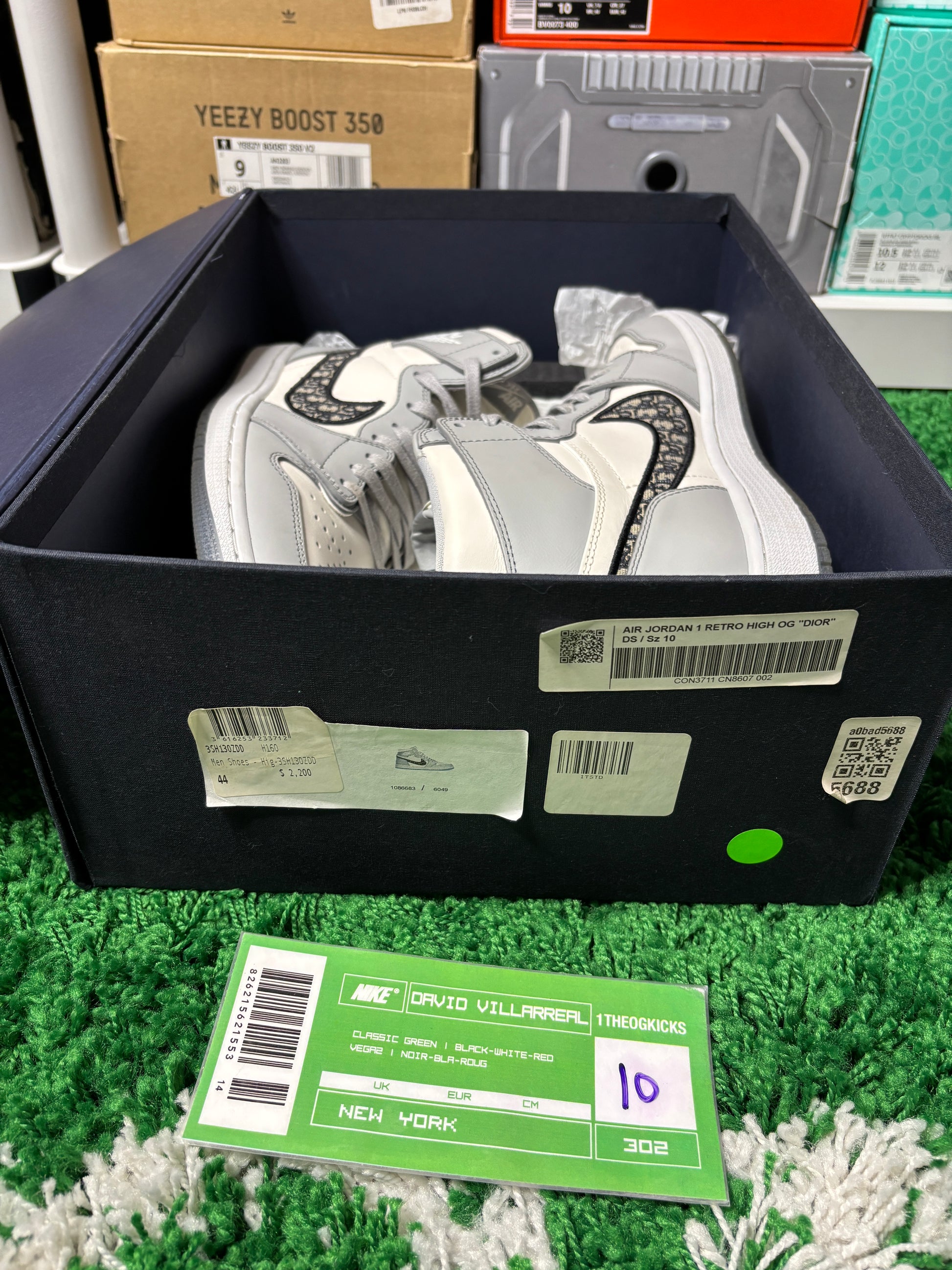 Air Jordan 1 Diors - Size 10