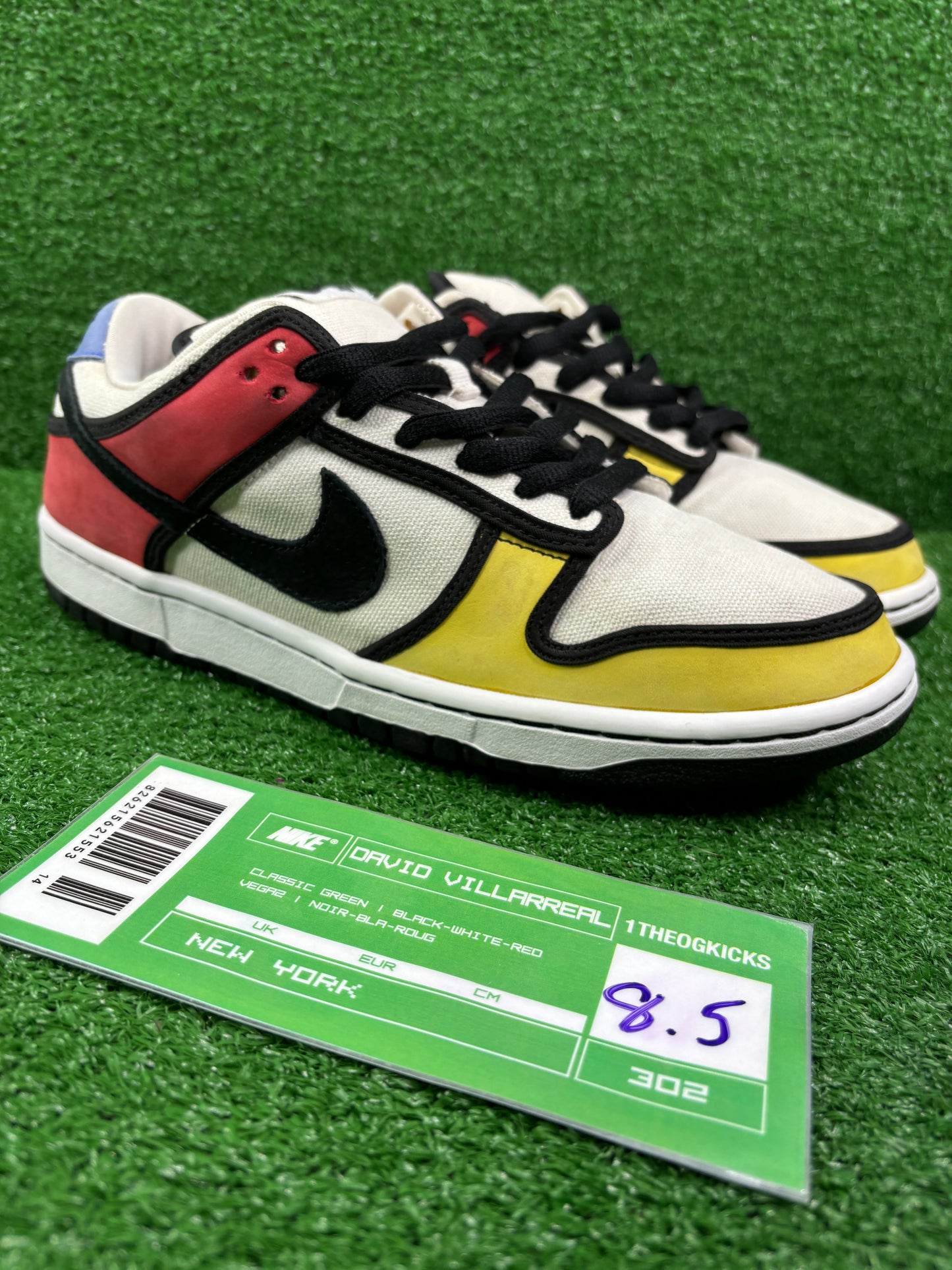 Nike Sb Piet Mondrain - Size 8.5