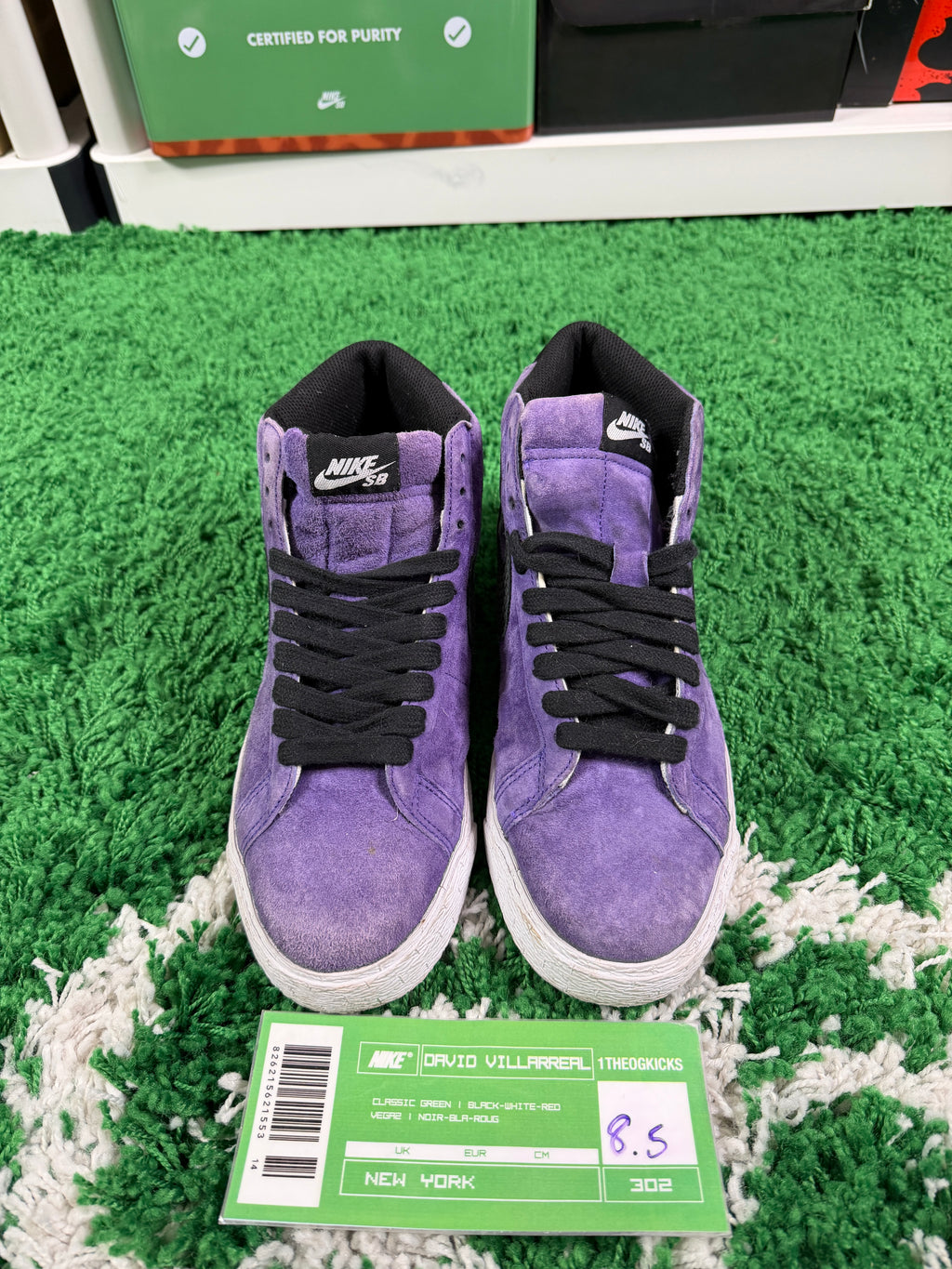 Nike Sb Purple Rain - Size 8.5