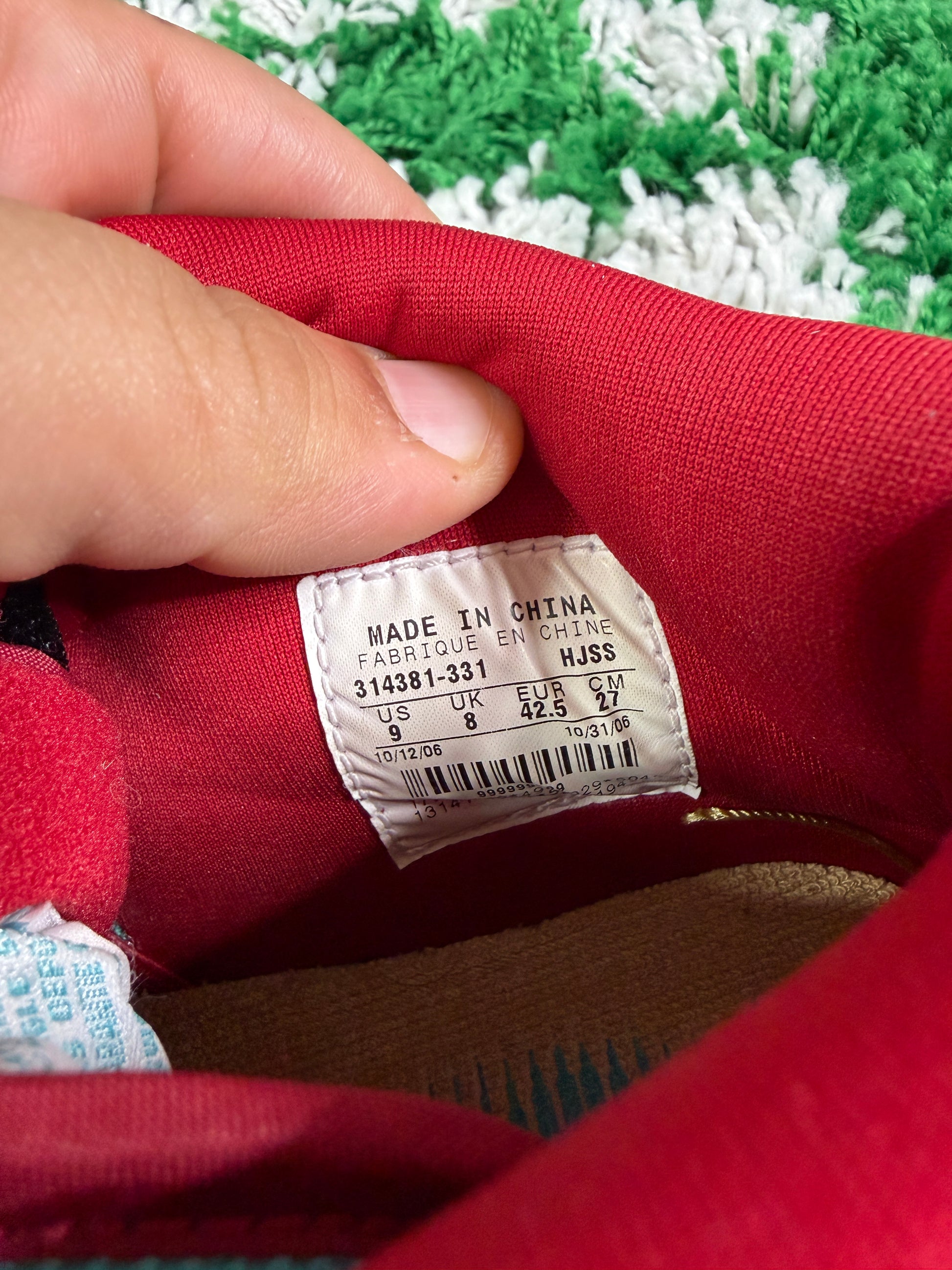 Nike Sb Peacock Sample - Size 9