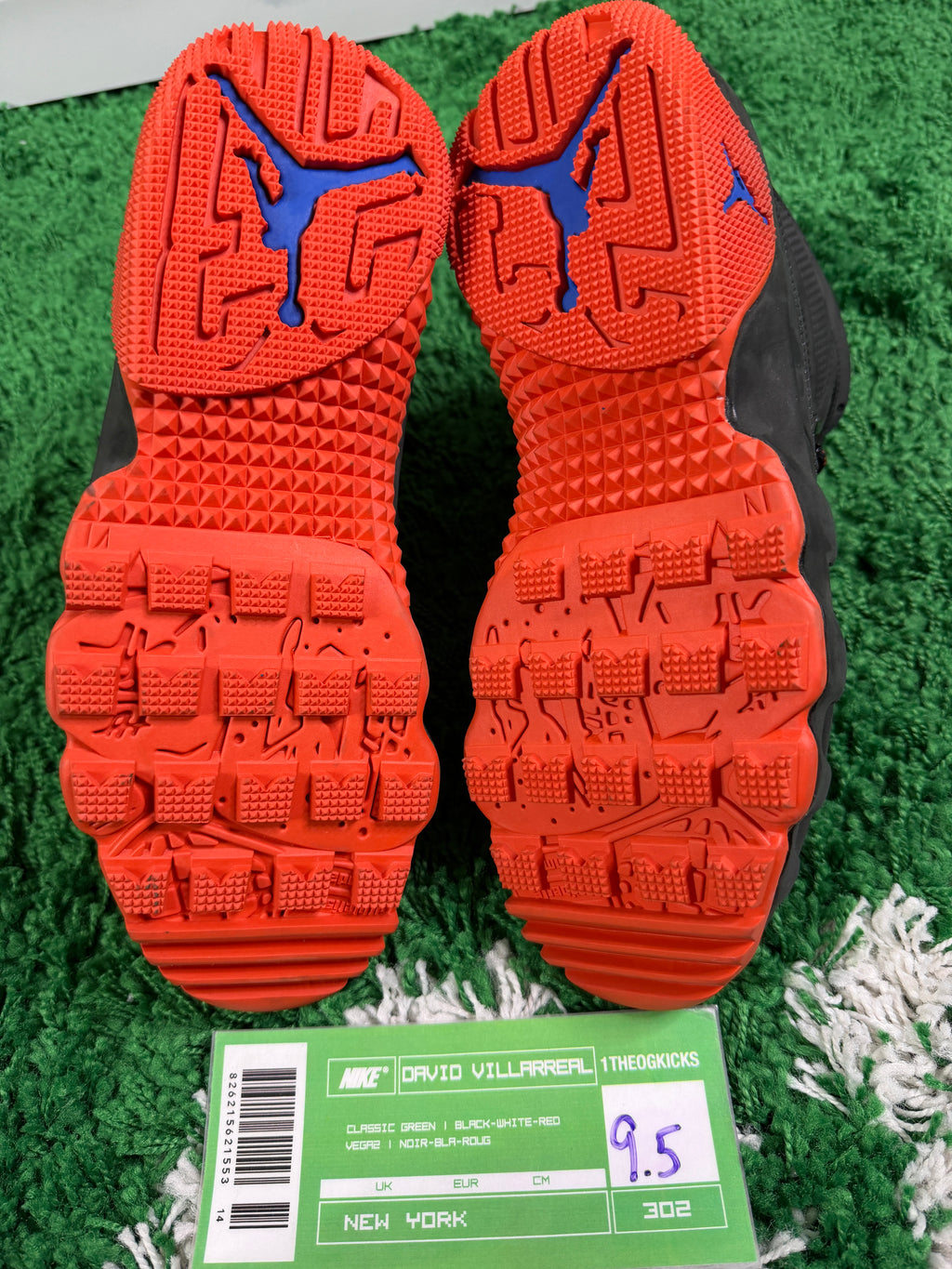 Jordan 9 Gators PE Sample - Size 9.5