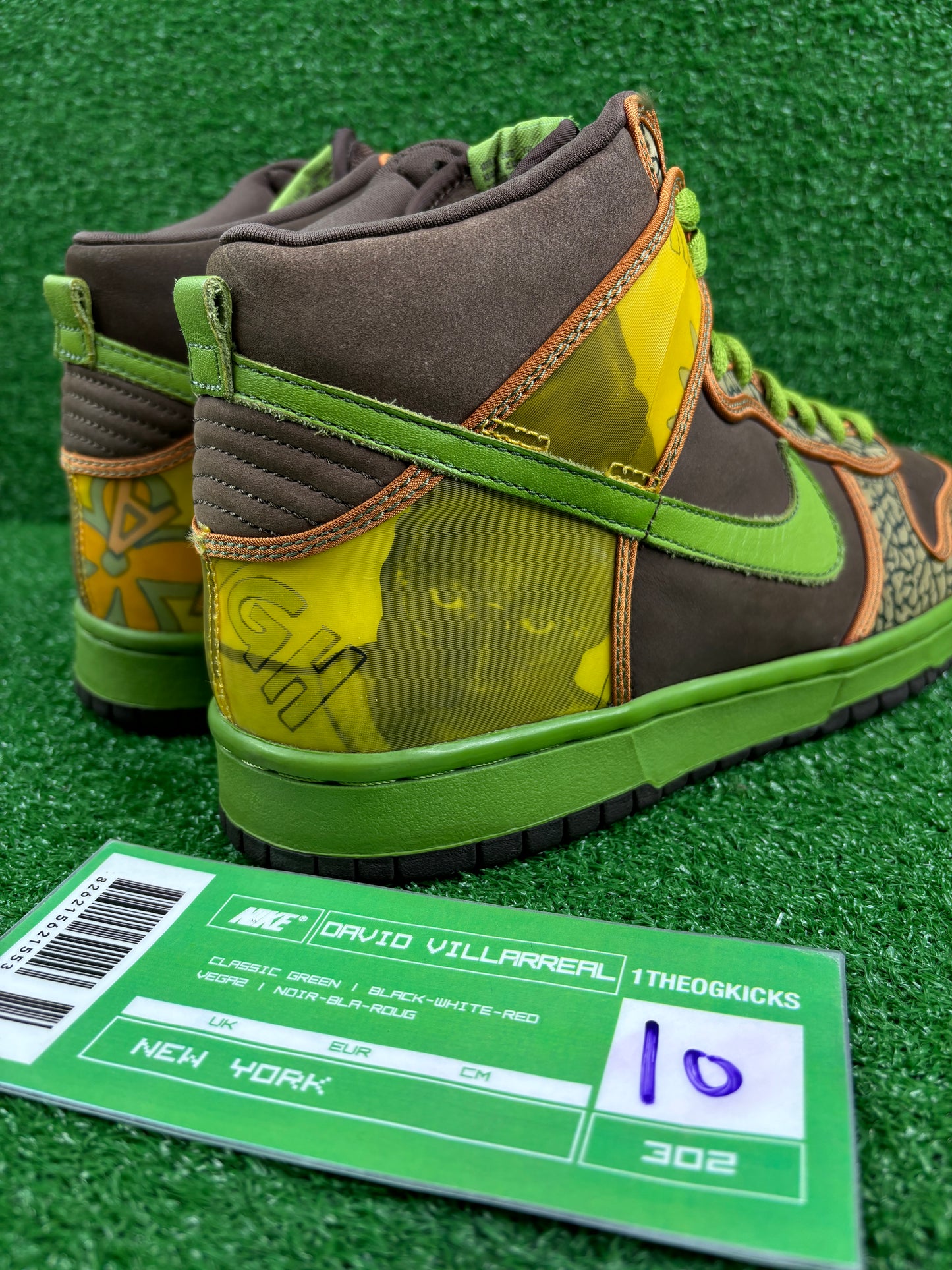 Nike Sb De La Soul High - Size 10