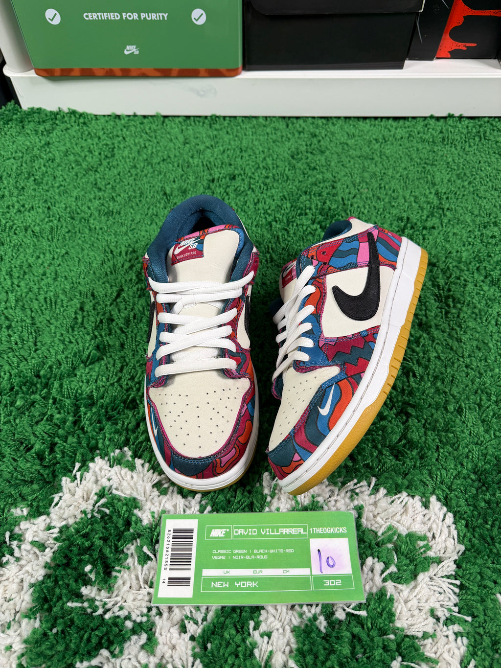 Nike Sb Parra's - Size 10