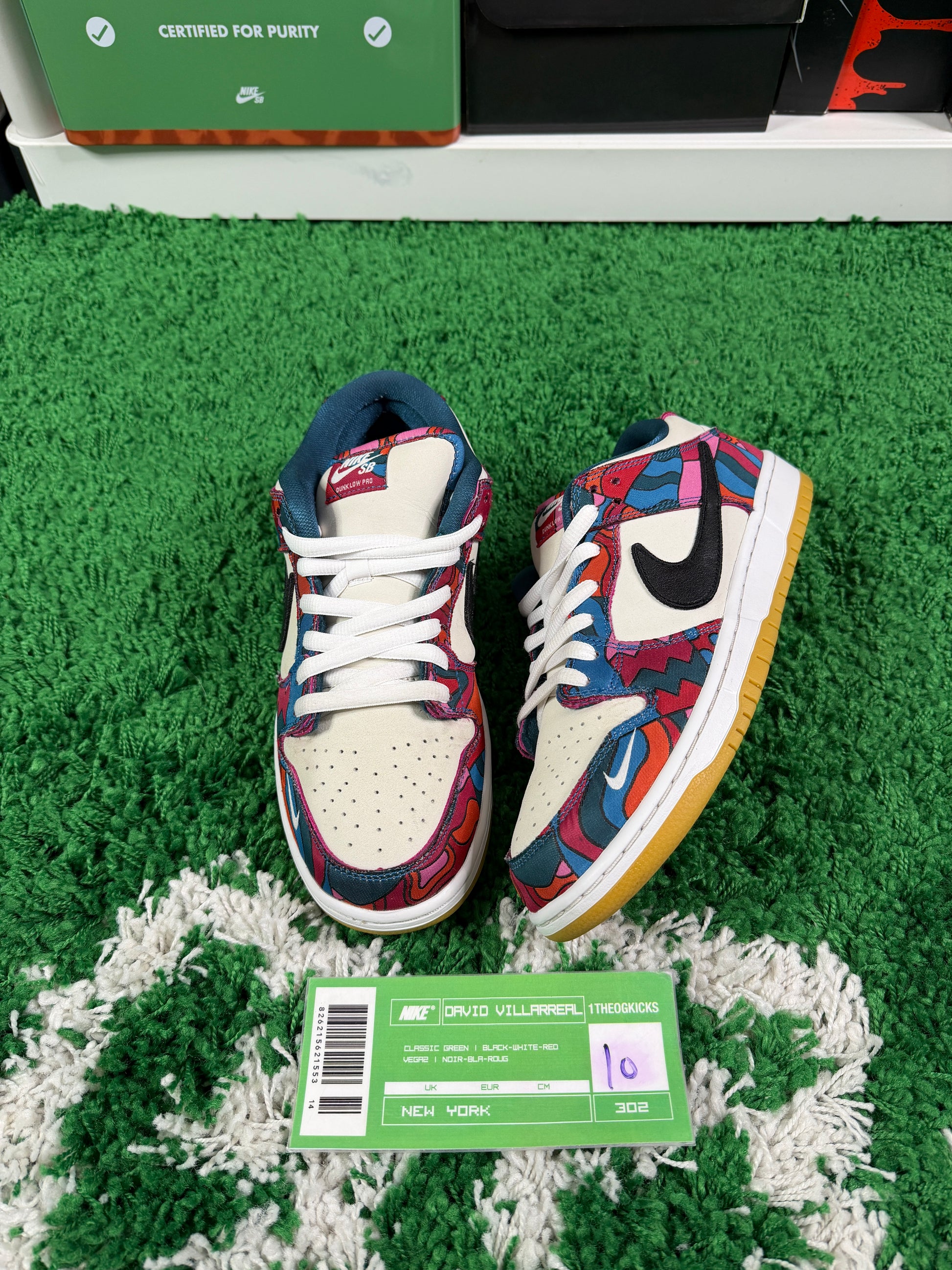 Nike Sb Parra's - Size 10