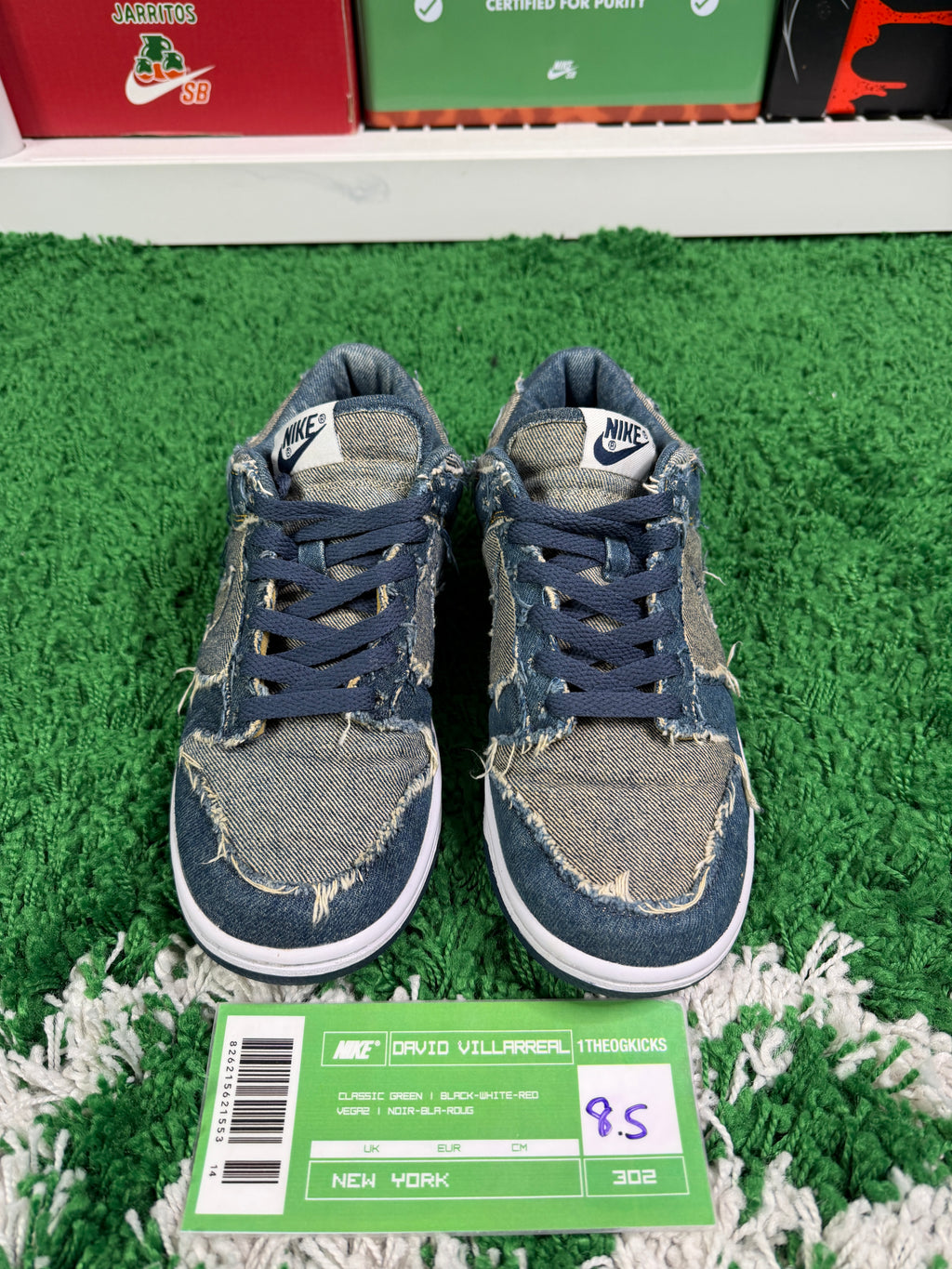 Nike Dunk CL Denim - Size 8.5