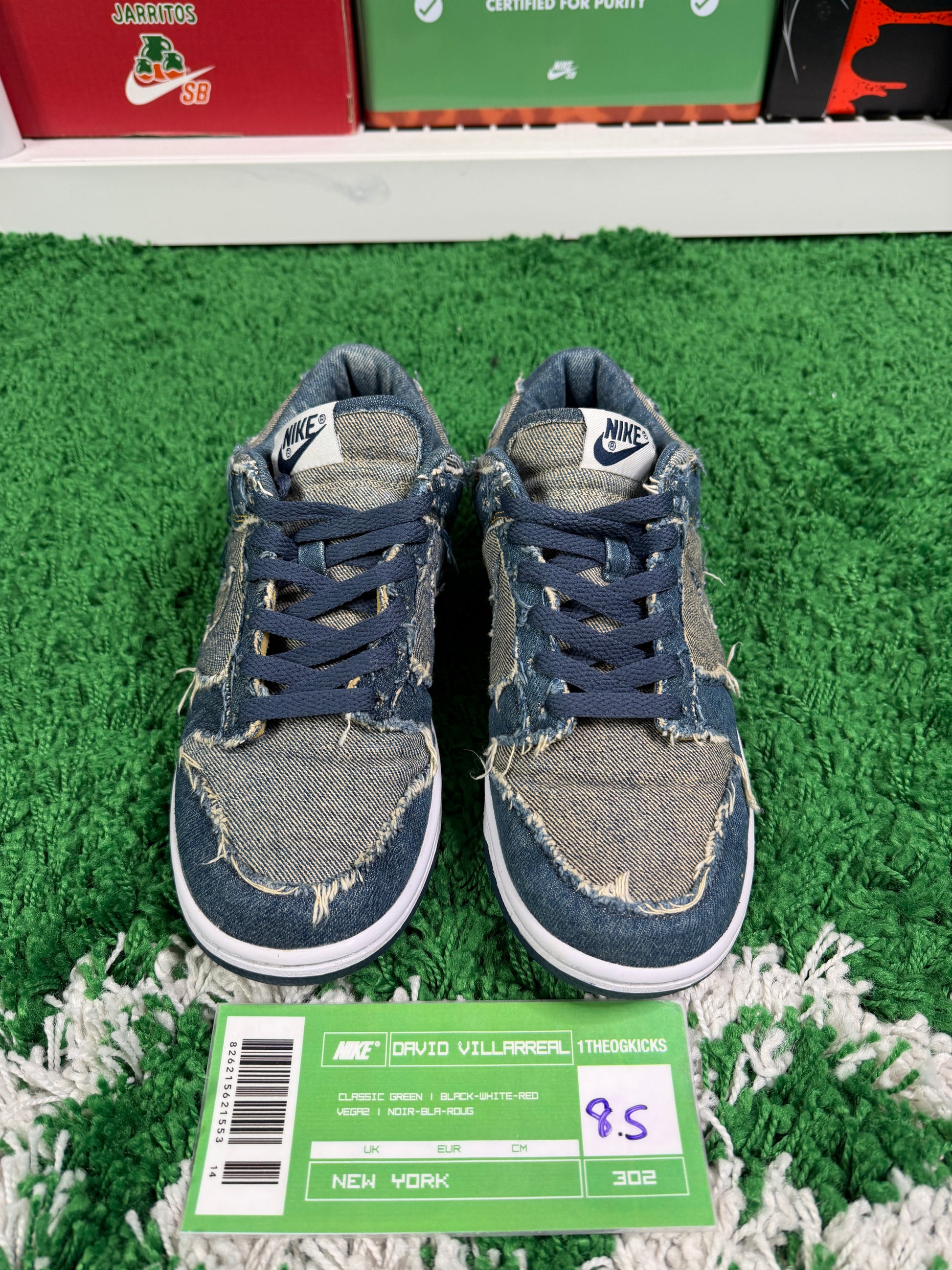 Nike Dunk CL Denim - Size 8.5