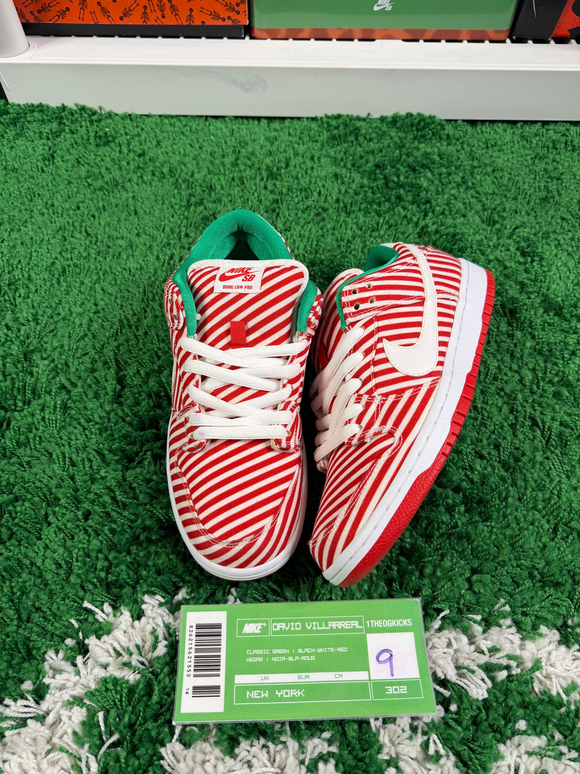 Nike Sb Candy Canes - Size 9