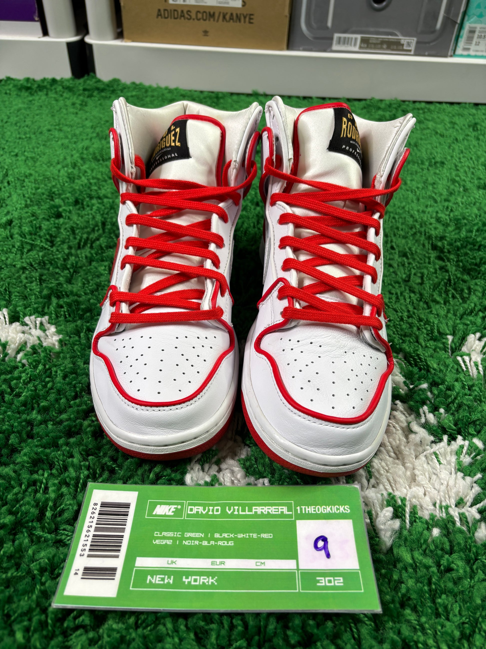 Nike Sb Paul Rodriguez Boxing High - Size 9