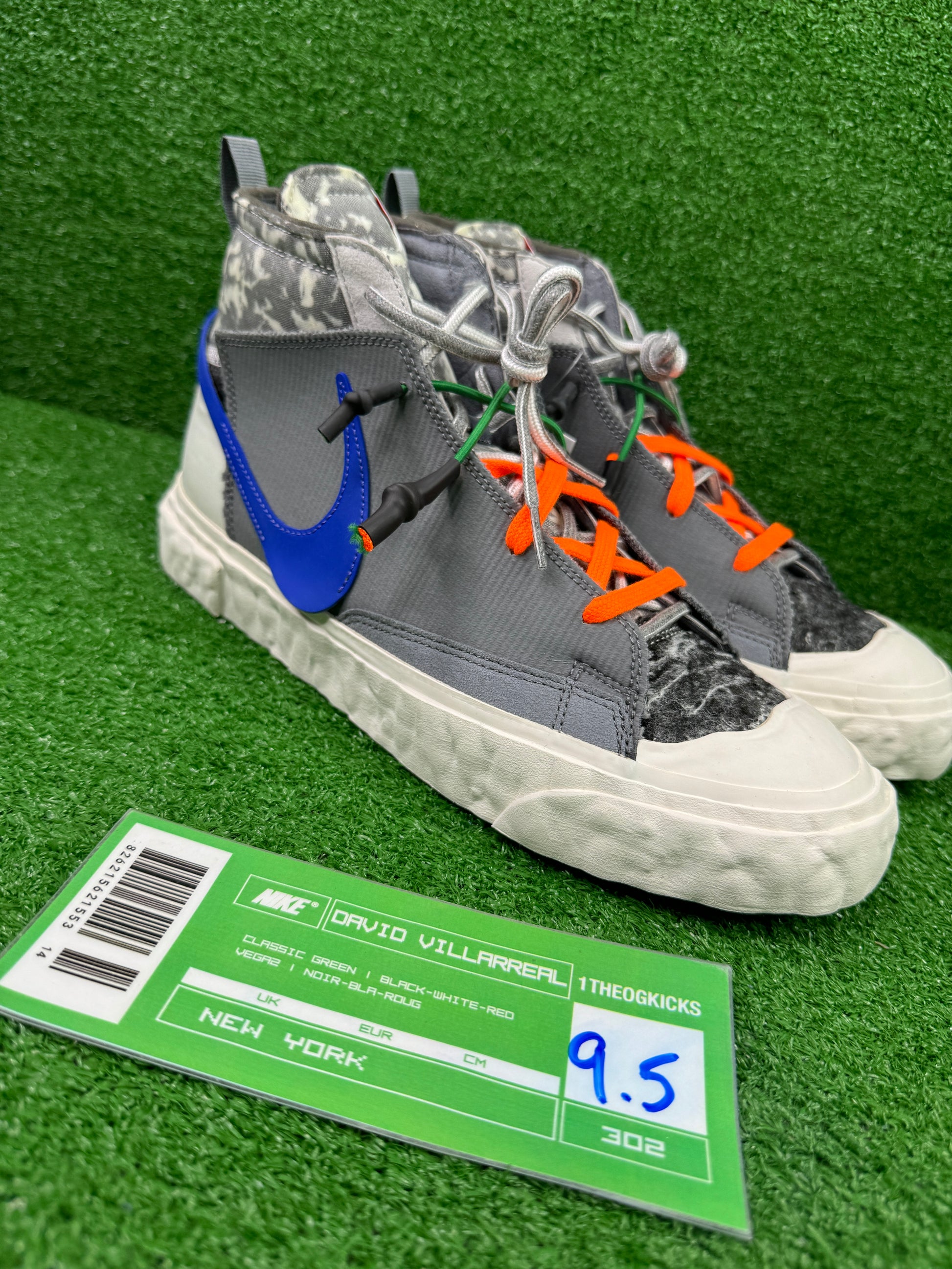 Nike Readymade White Grey (Friends and Family) - Size 9.5